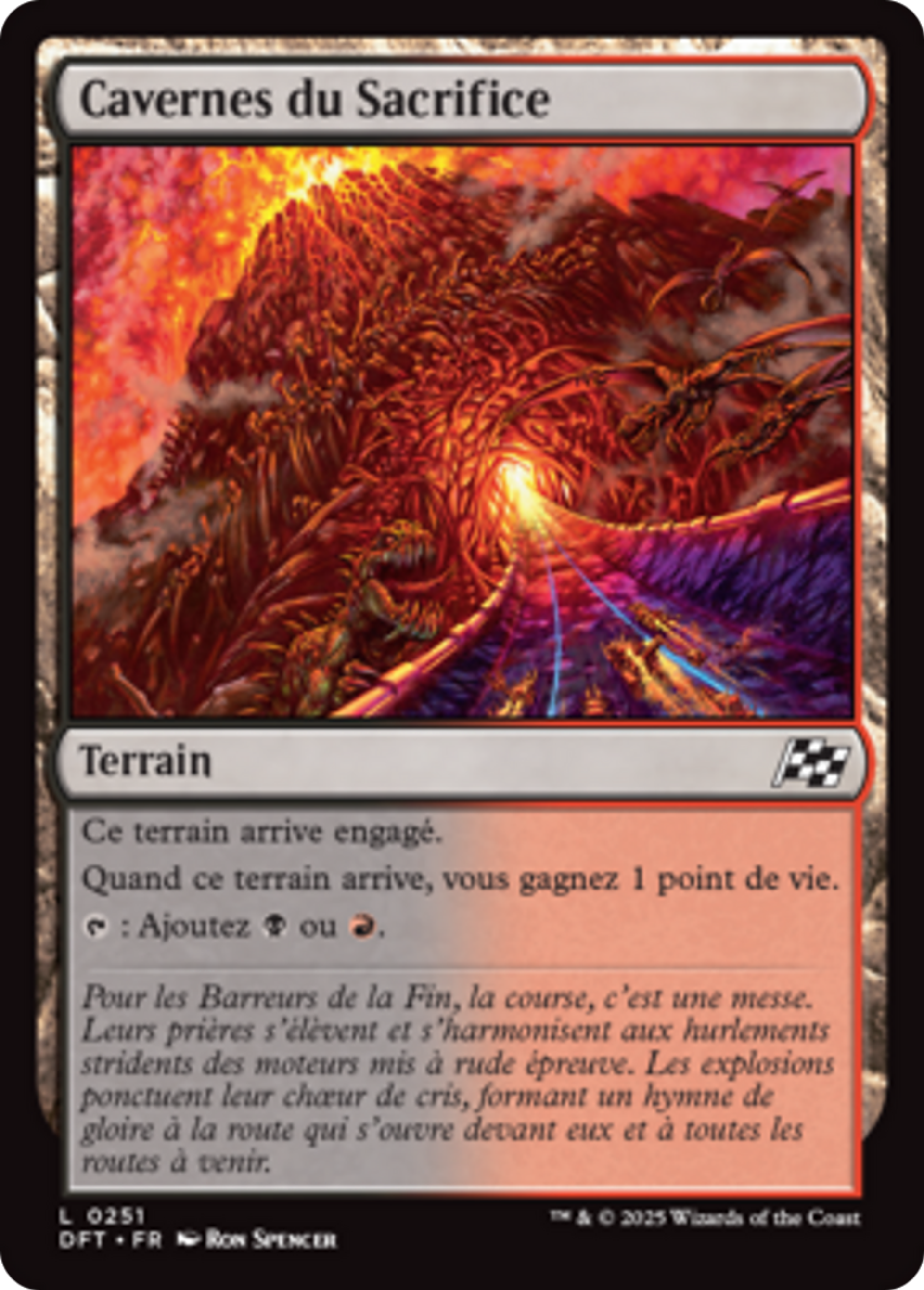 Cavernes du Sacrifice — Aetherdrift — Magic: The Gathering