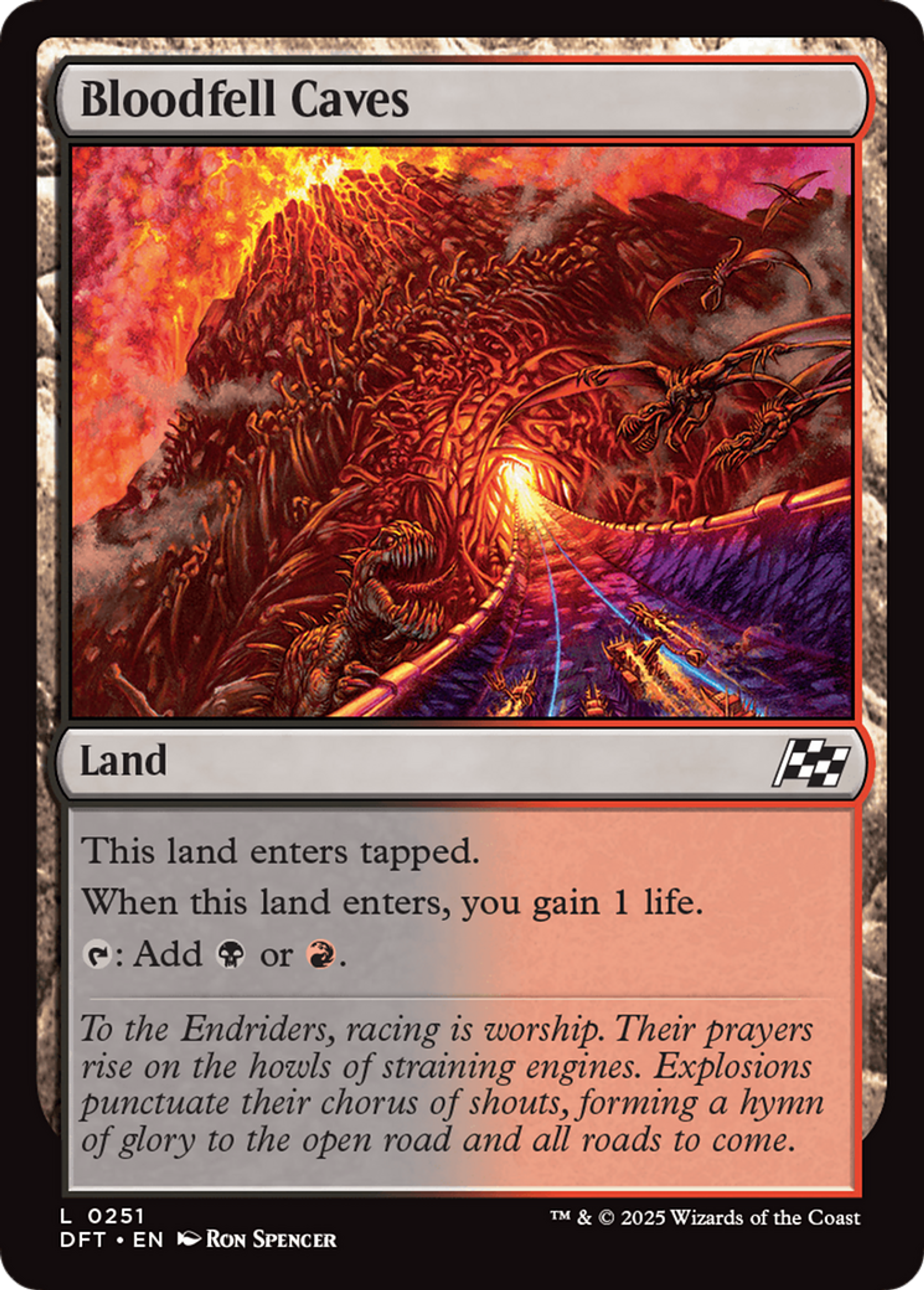 Bloodfell Caves — Aetherdrift — Magic: The Gathering