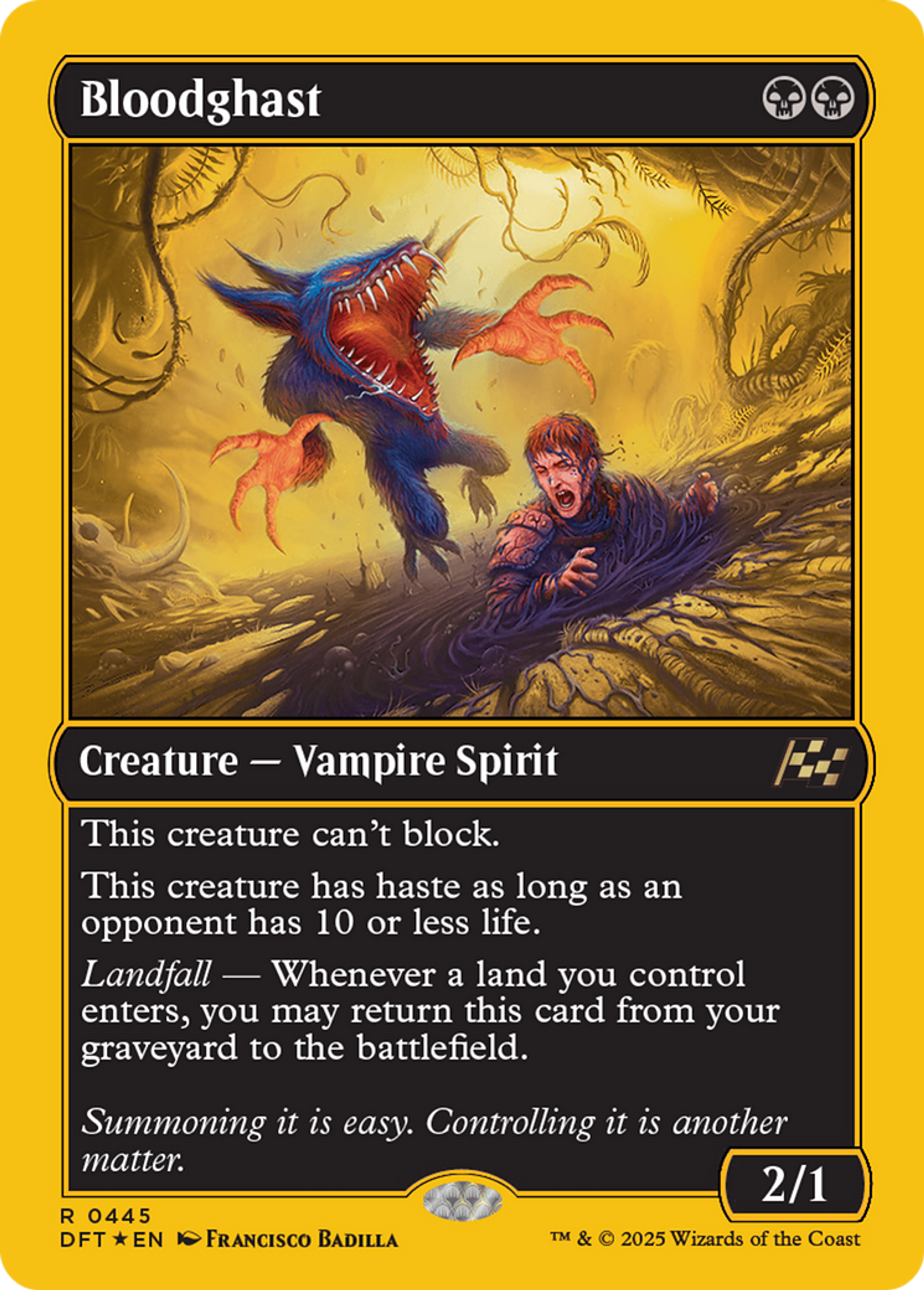 Bloodghast — Aetherdrift — Magic: The Gathering
