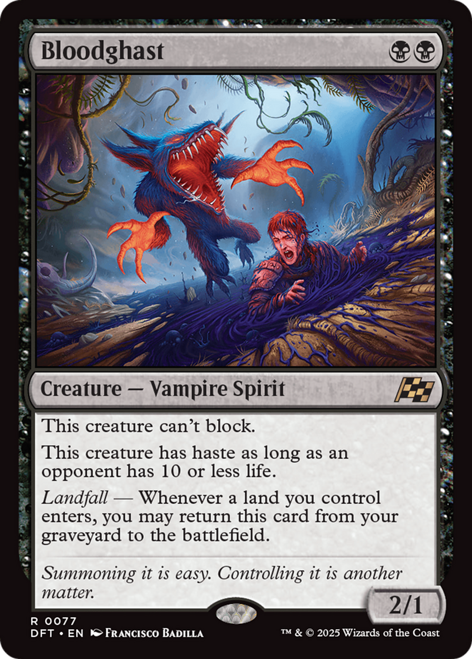 Bloodghast — Aetherdrift — Magic: The Gathering
