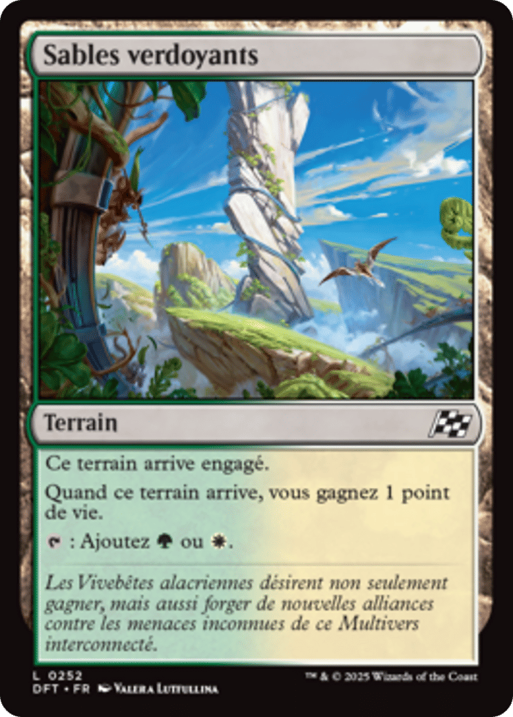 Sables verdoyants — Aetherdrift — Magic: The Gathering