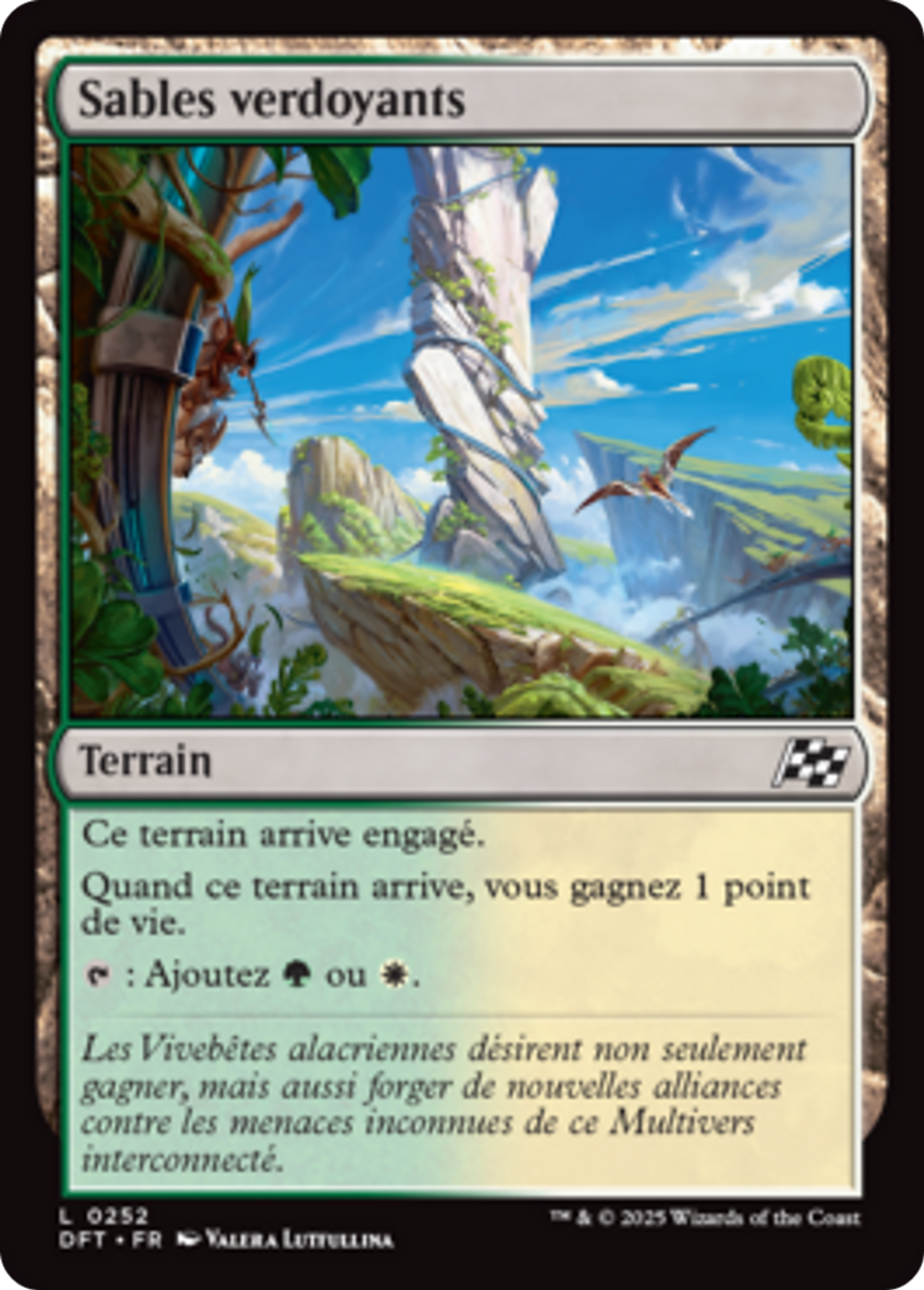 Sables verdoyants — Aetherdrift — Magic: The Gathering