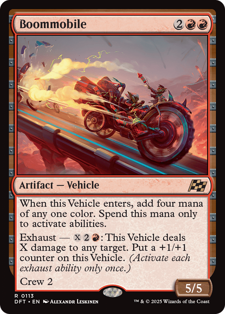 Boommobile — Aetherdrift — Magic: The Gathering