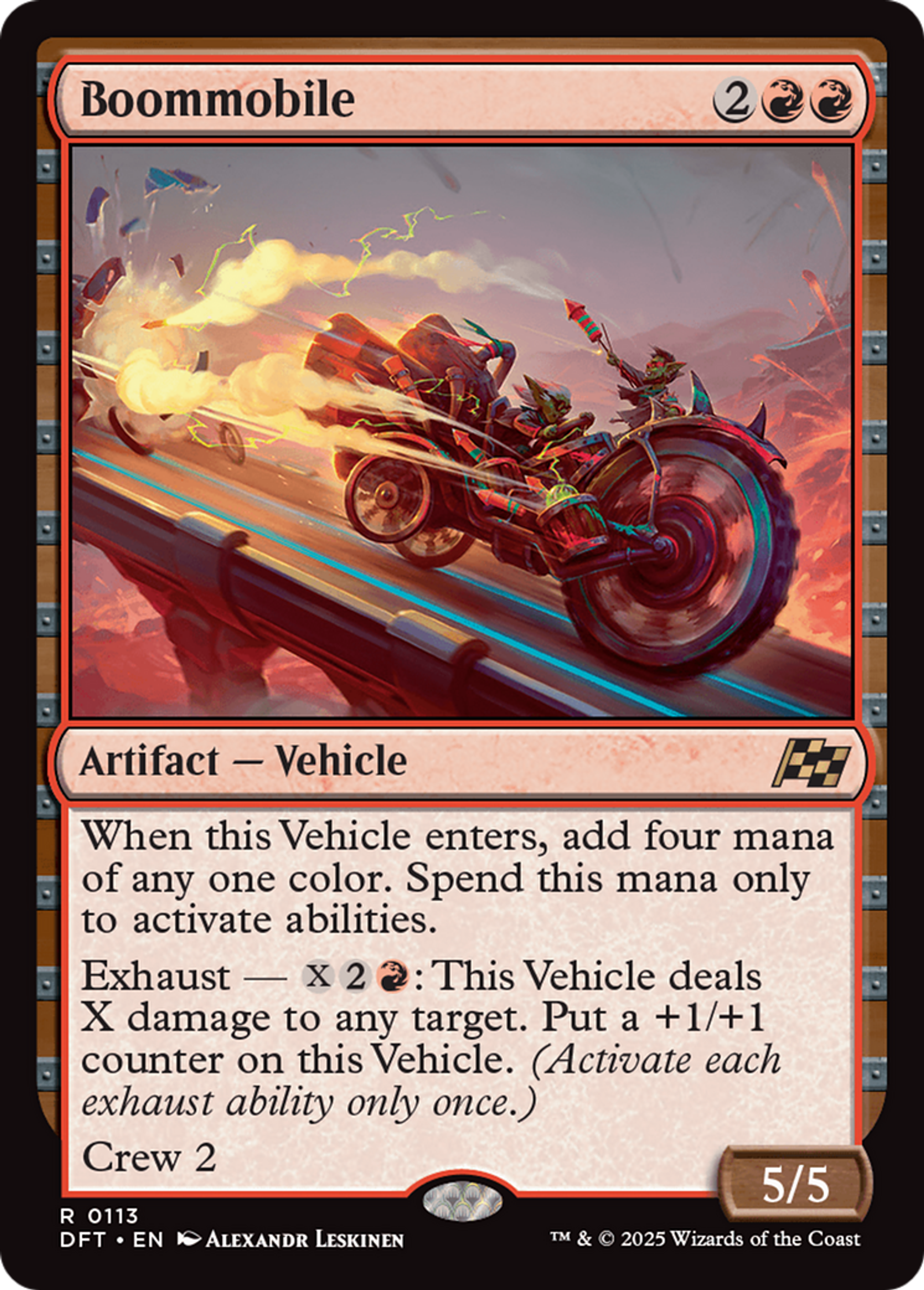 Boommobile — Aetherdrift — Magic: The Gathering