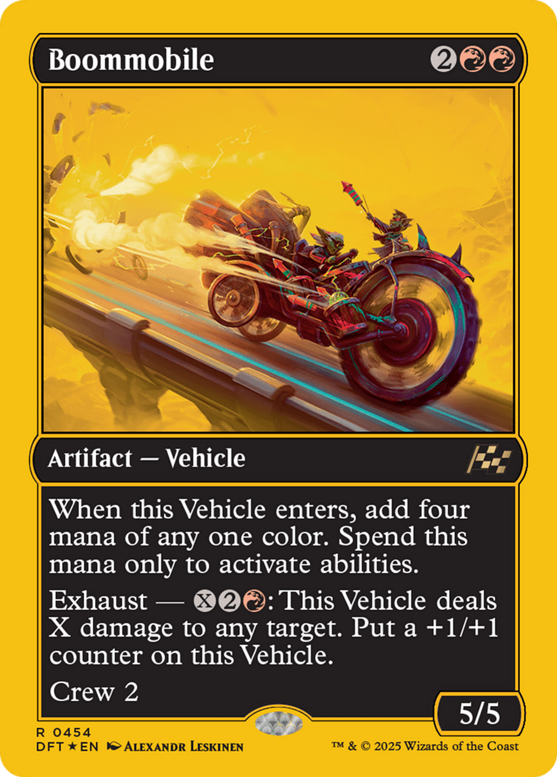 Boommobile — Aetherdrift — Magic: The Gathering