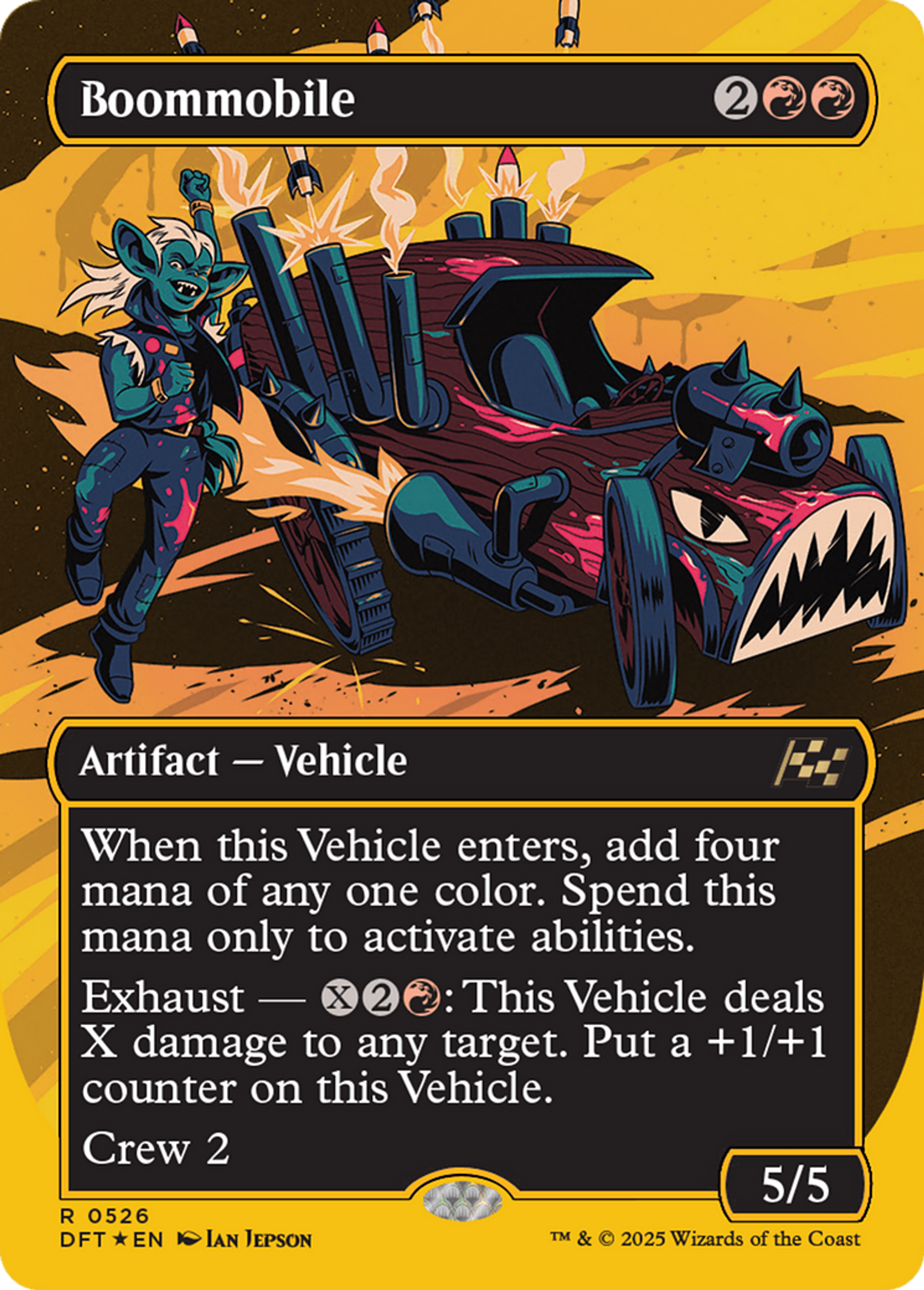 Boommobile — Aetherdrift — Magic: The Gathering
