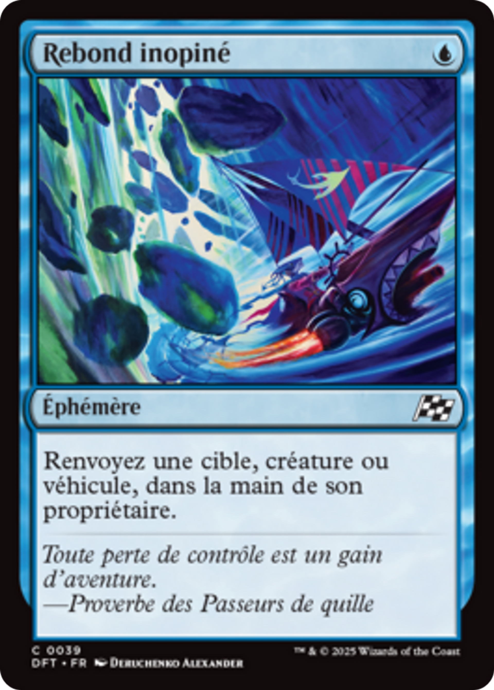 Rebond inopiné — Aetherdrift — Magic: The Gathering
