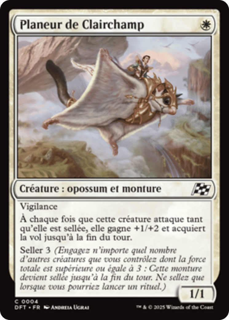 Planeur de Clairchamp — Aetherdrift — Magic: The Gathering