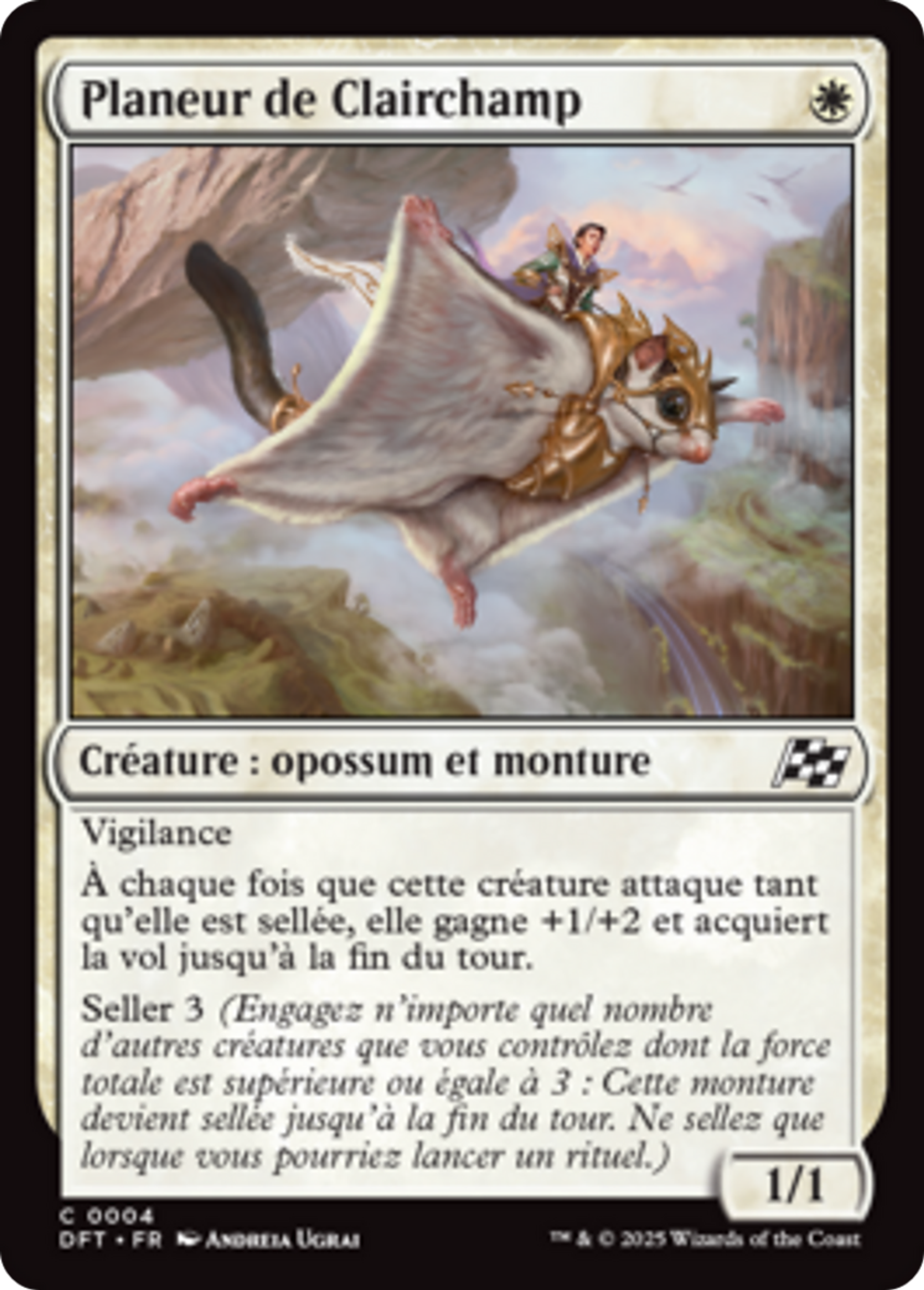 Planeur de Clairchamp — Aetherdrift — Magic: The Gathering