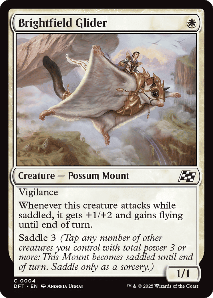 Brightfield Glider — Aetherdrift — Magic: The Gathering