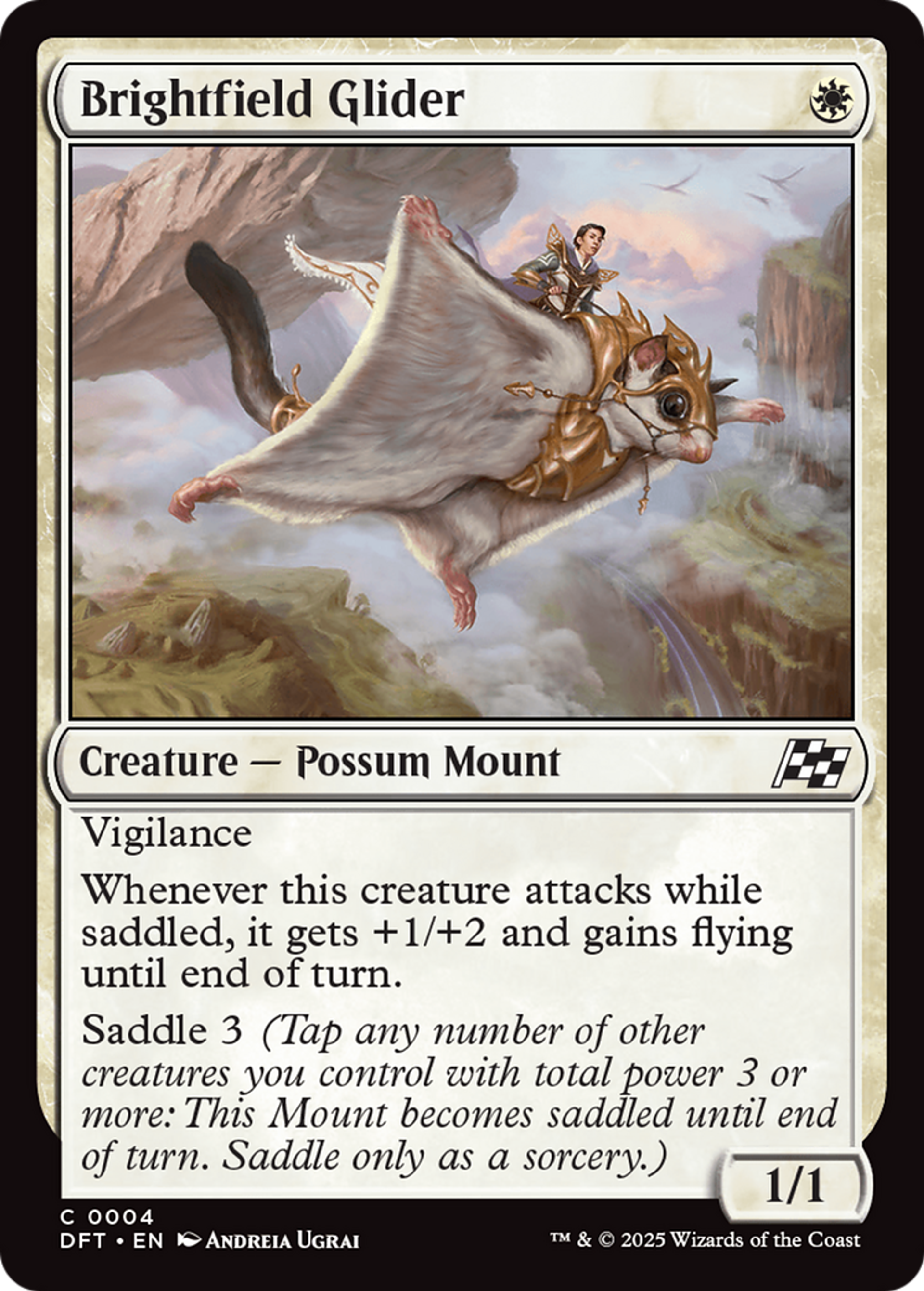 Brightfield Glider — Aetherdrift — Magic: The Gathering