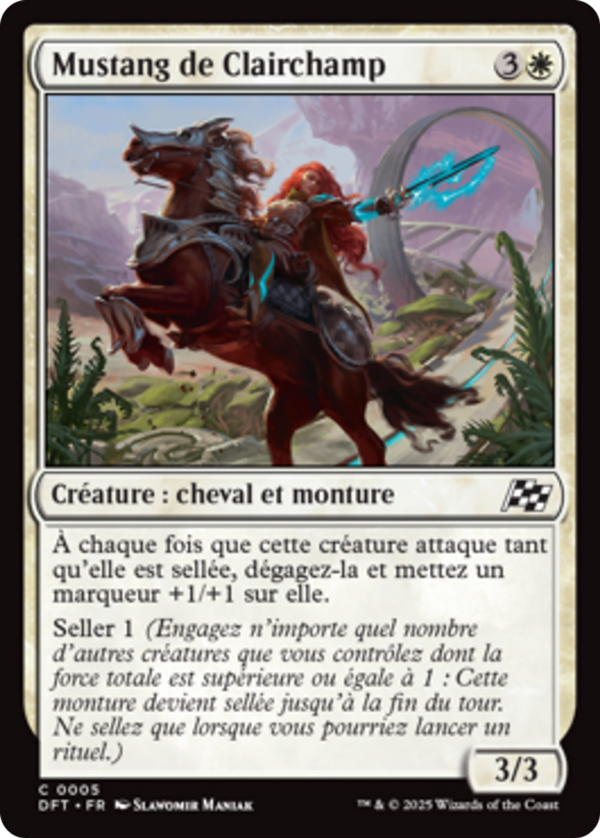 Mustang de Clairchamp — Aetherdrift — Magic: The Gathering