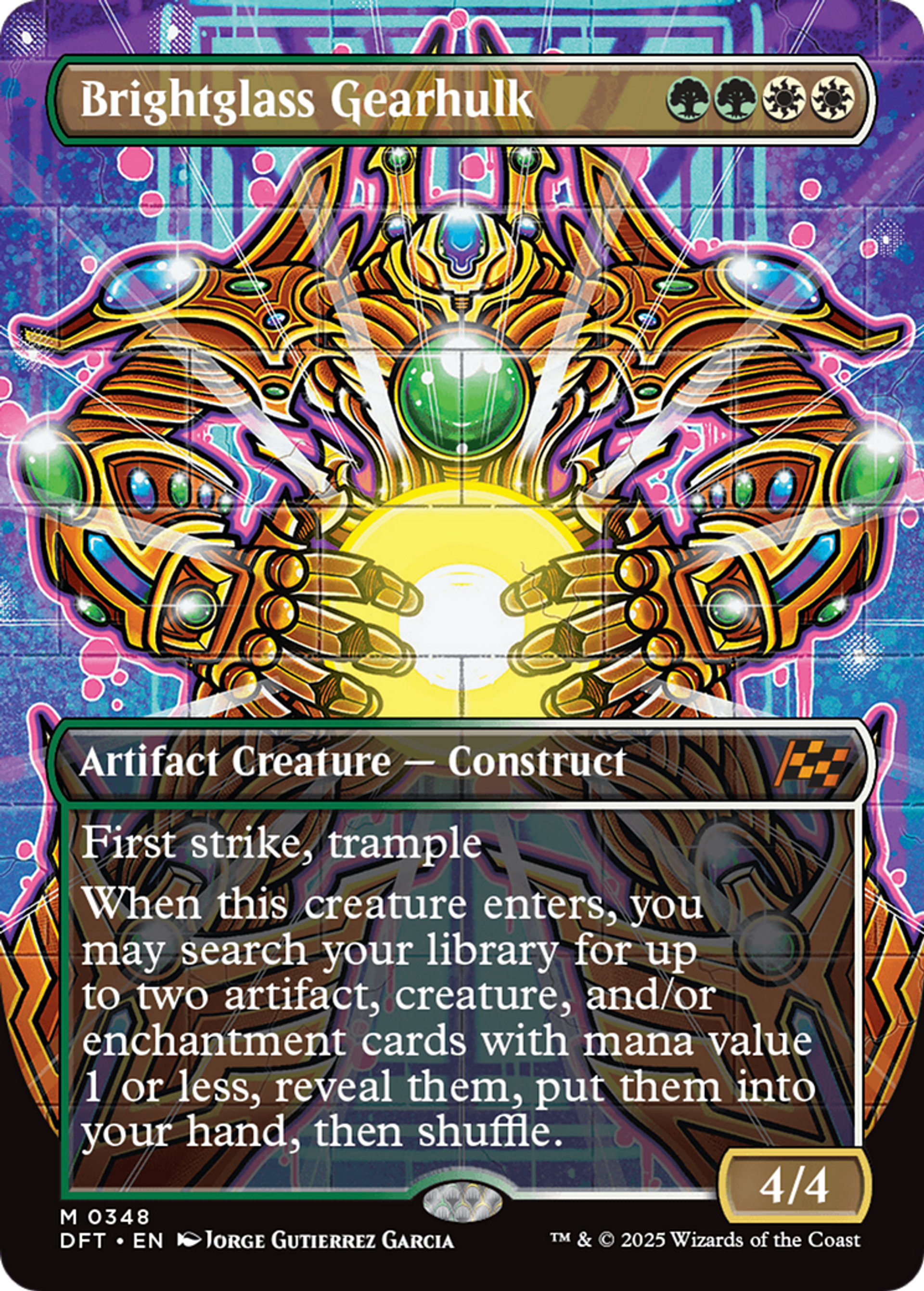 Brightglass Gearhulk — Aetherdrift — Magic: The Gathering