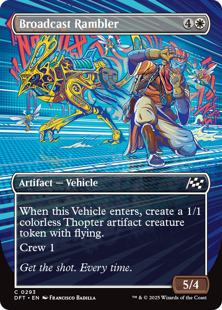 Broadcast Rambler — Aetherdrift — Magic: The Gathering