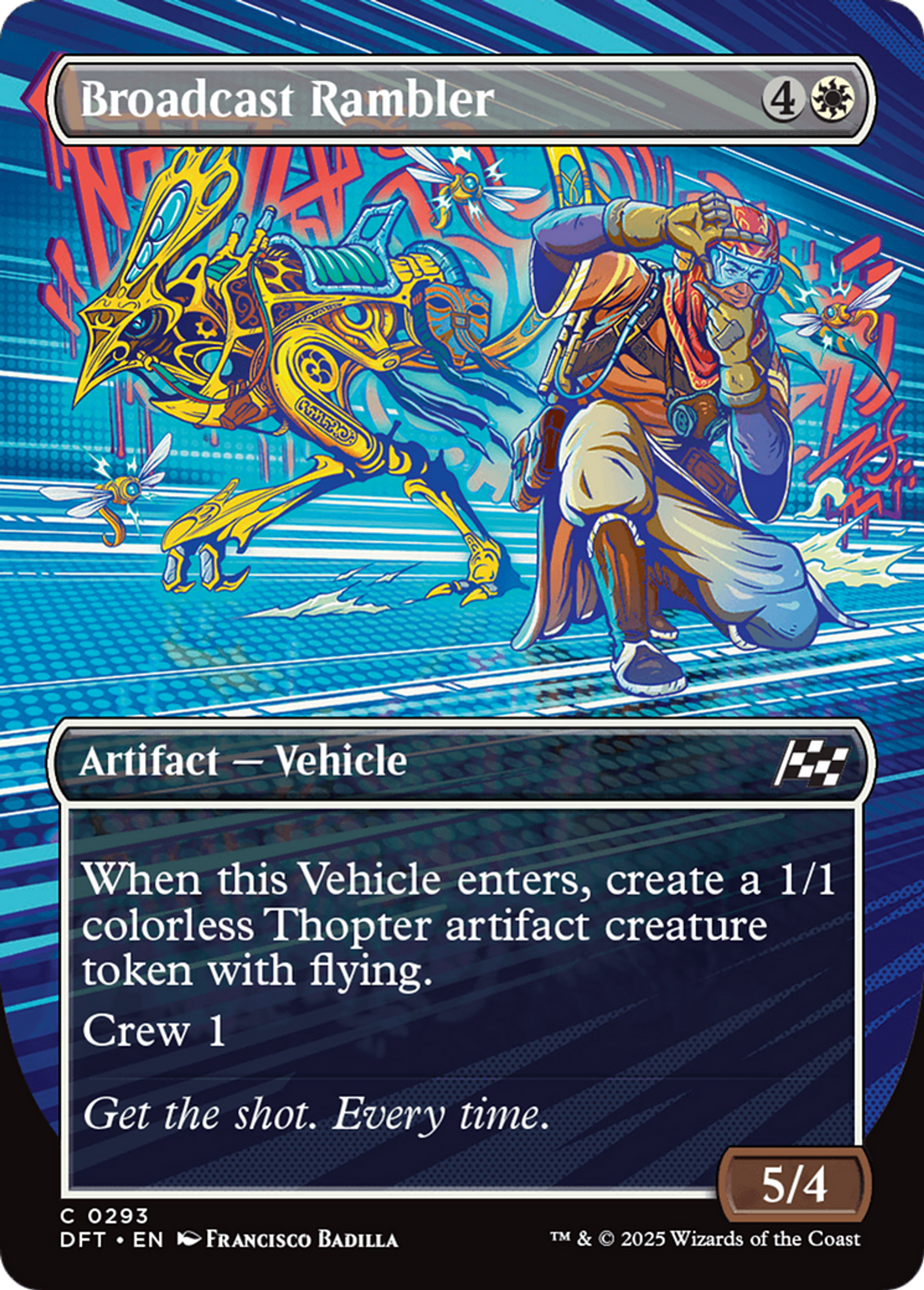 Broadcast Rambler — Aetherdrift — Magic: The Gathering