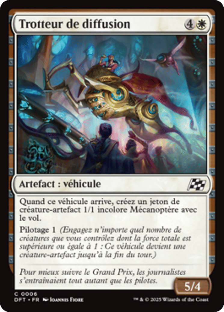 Trotteur de diffusion — Aetherdrift — Magic: The Gathering