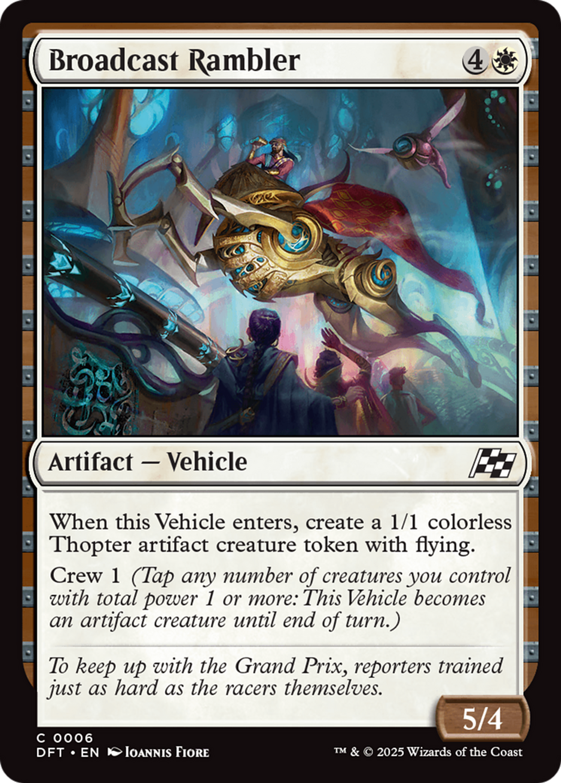 Broadcast Rambler — Aetherdrift — Magic: The Gathering