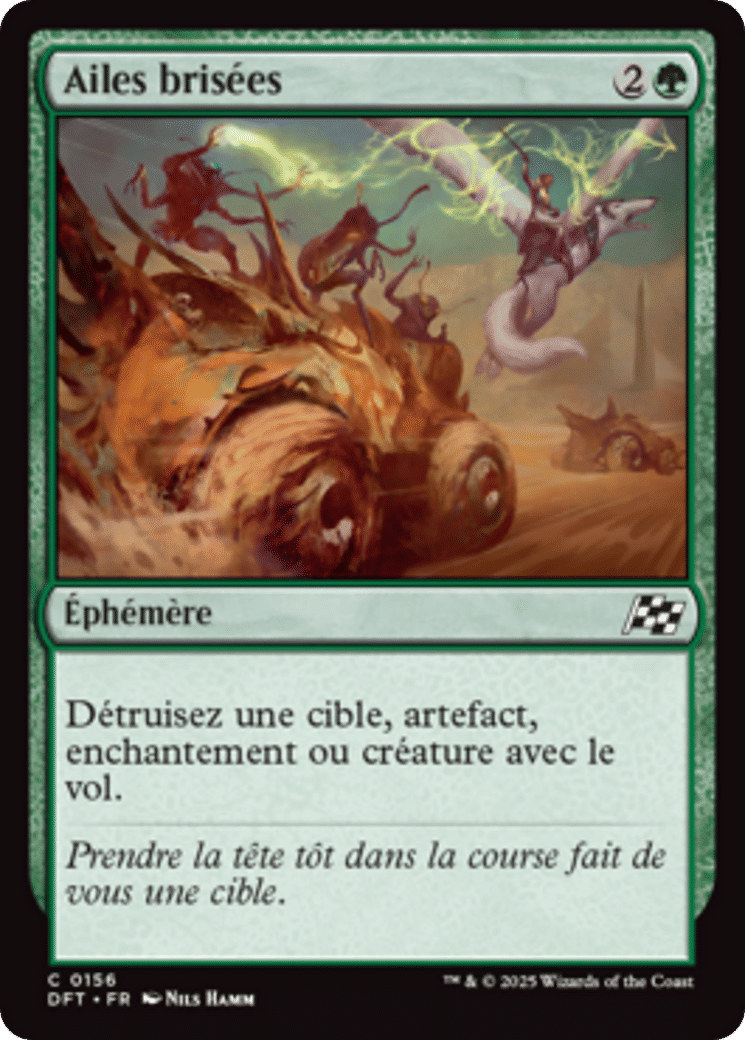 Ailes brisées — Aetherdrift — Magic: The Gathering