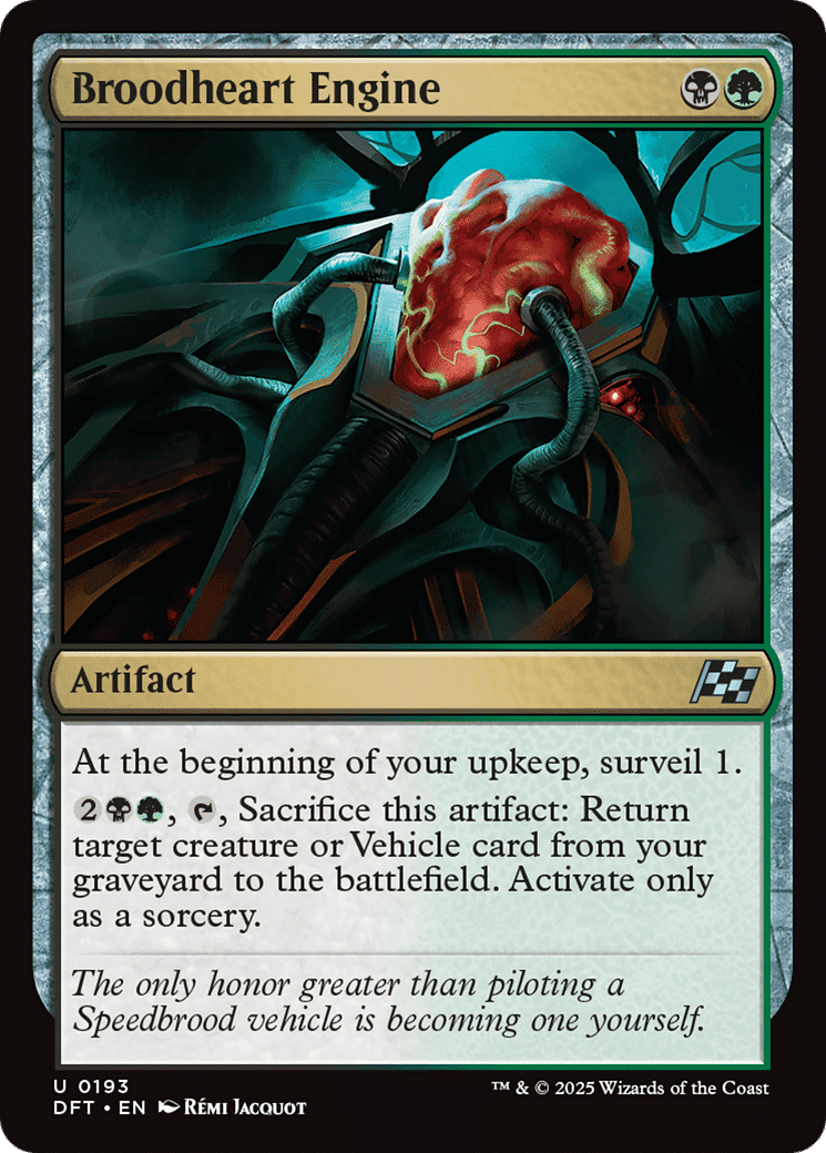 Broodheart Engine — Aetherdrift — Magic: The Gathering