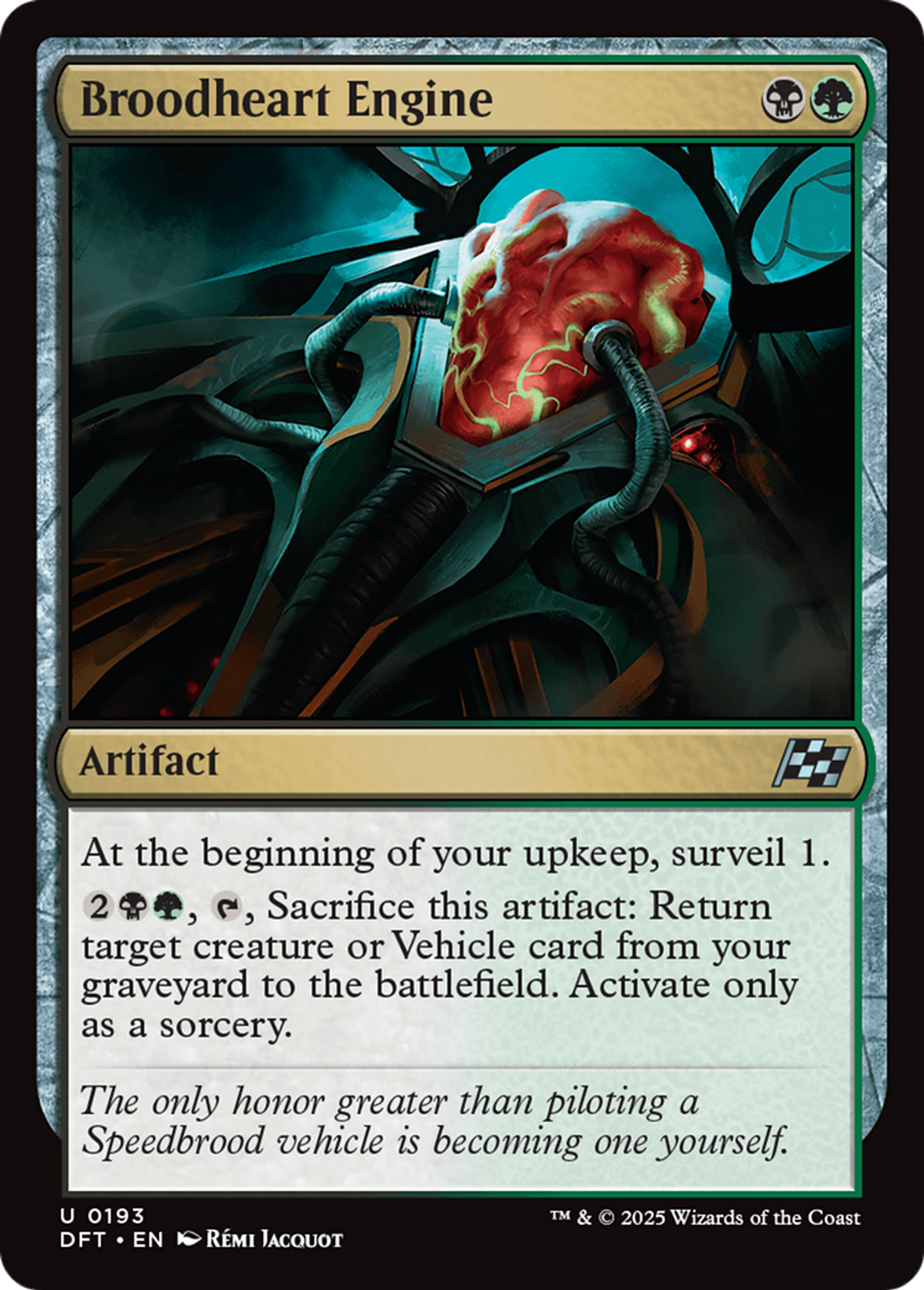Broodheart Engine — Aetherdrift — Magic: The Gathering