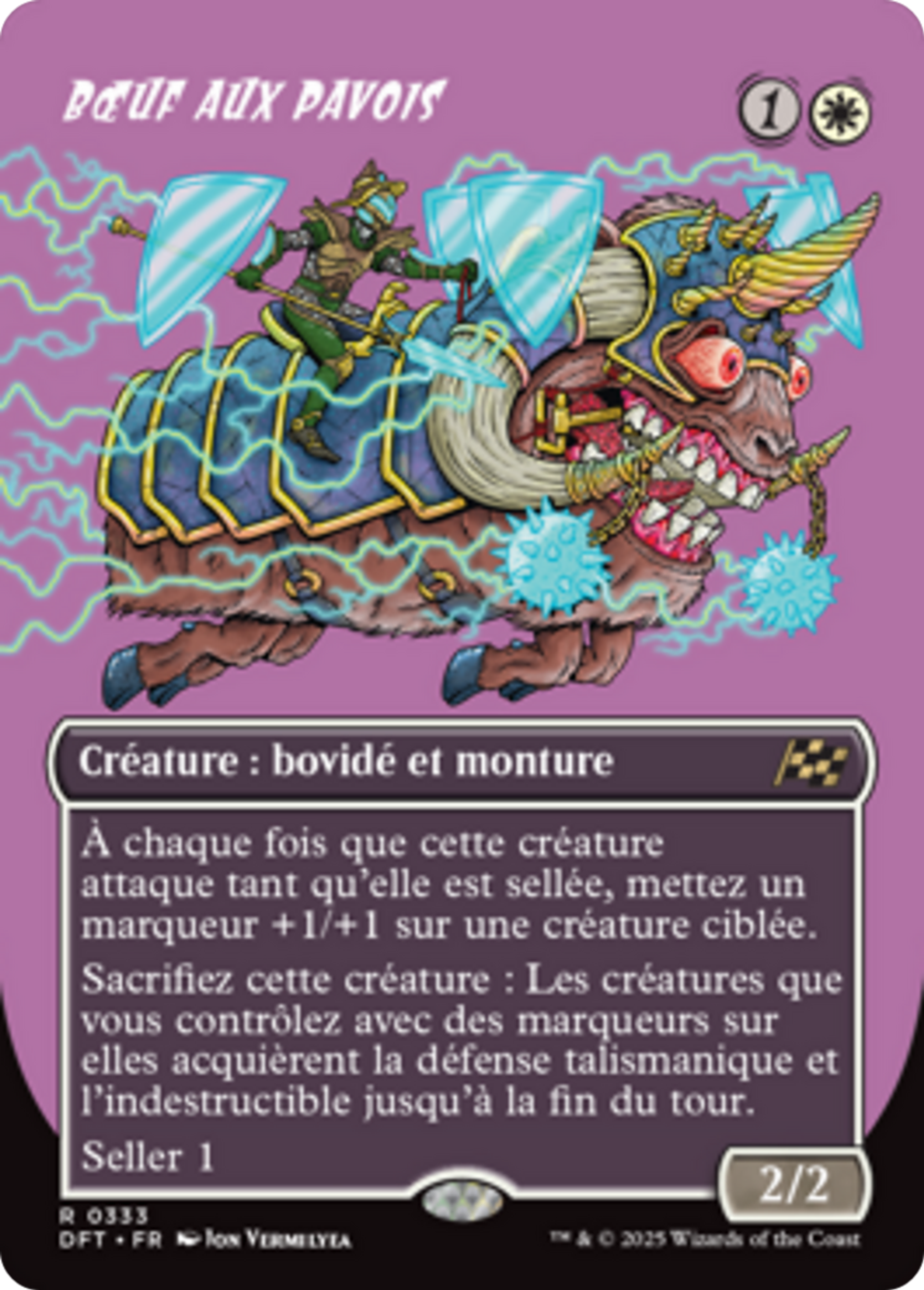 Bœuf aux pavois — Aetherdrift — Magic: The Gathering