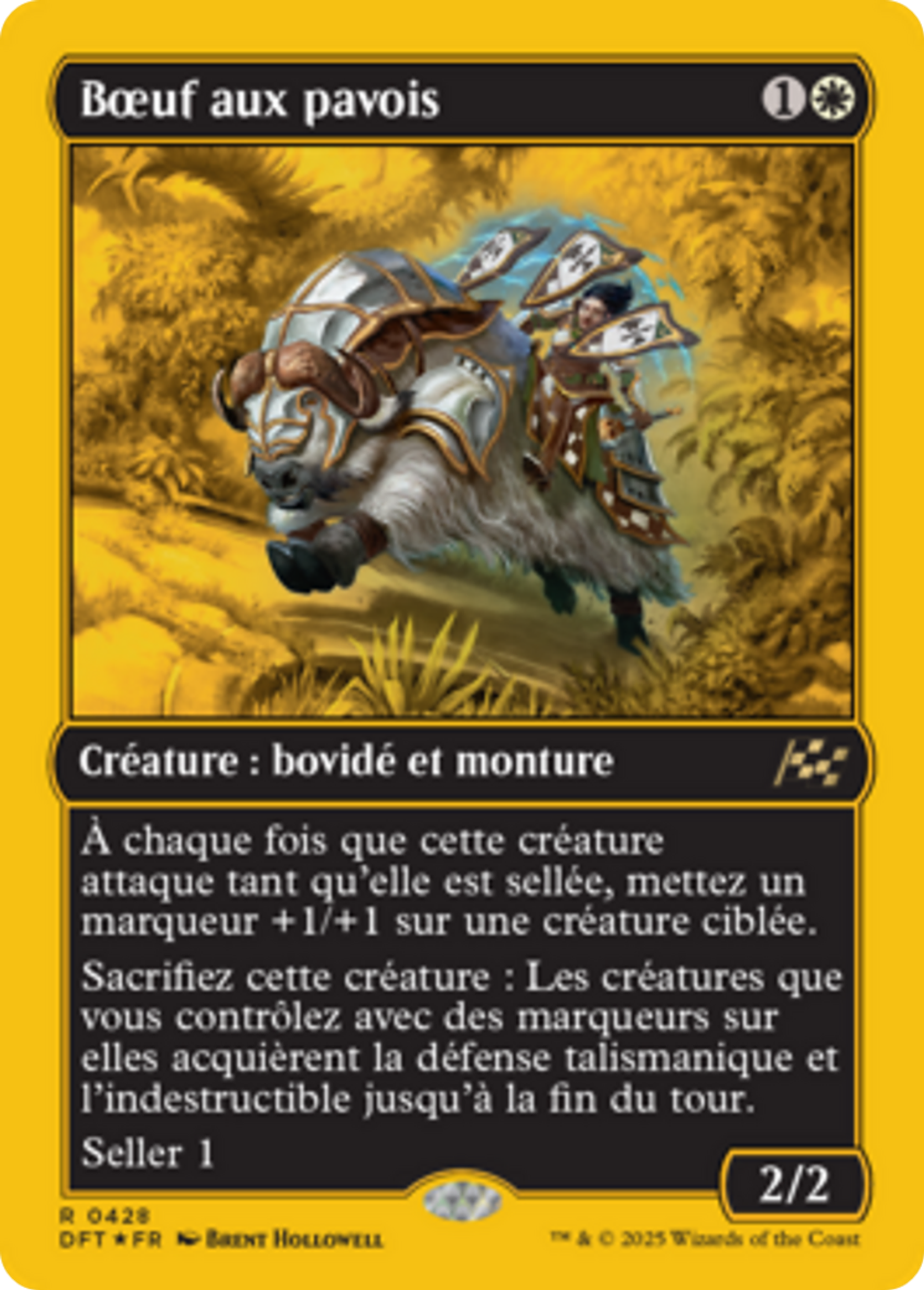 Bœuf aux pavois — Aetherdrift — Magic: The Gathering
