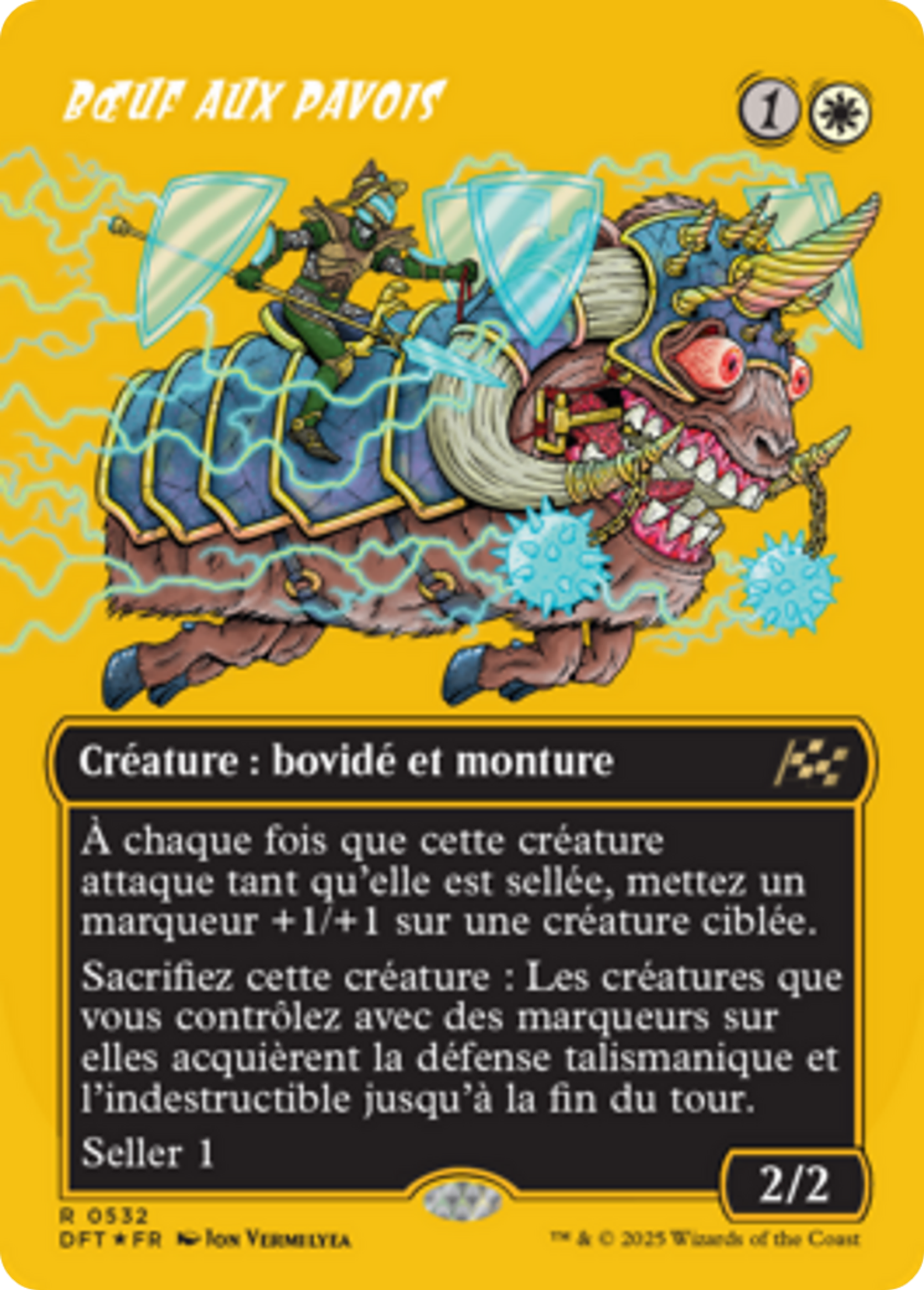 Bœuf aux pavois — Aetherdrift — Magic: The Gathering