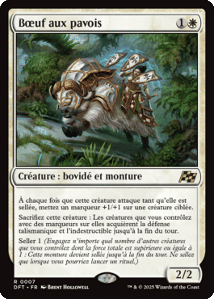 Bœuf aux pavois — Aetherdrift — Magic: The Gathering
