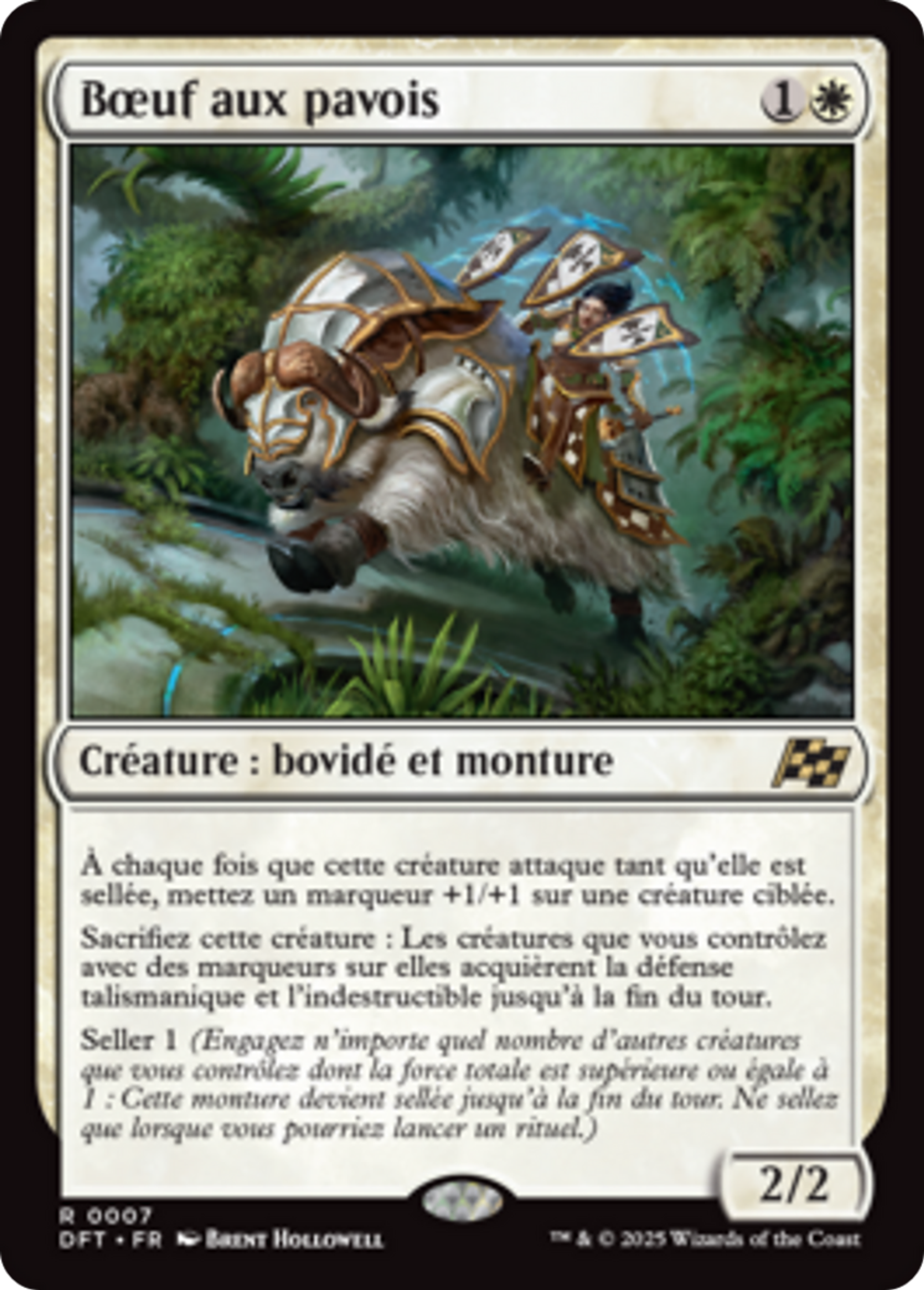 Bœuf aux pavois — Aetherdrift — Magic: The Gathering