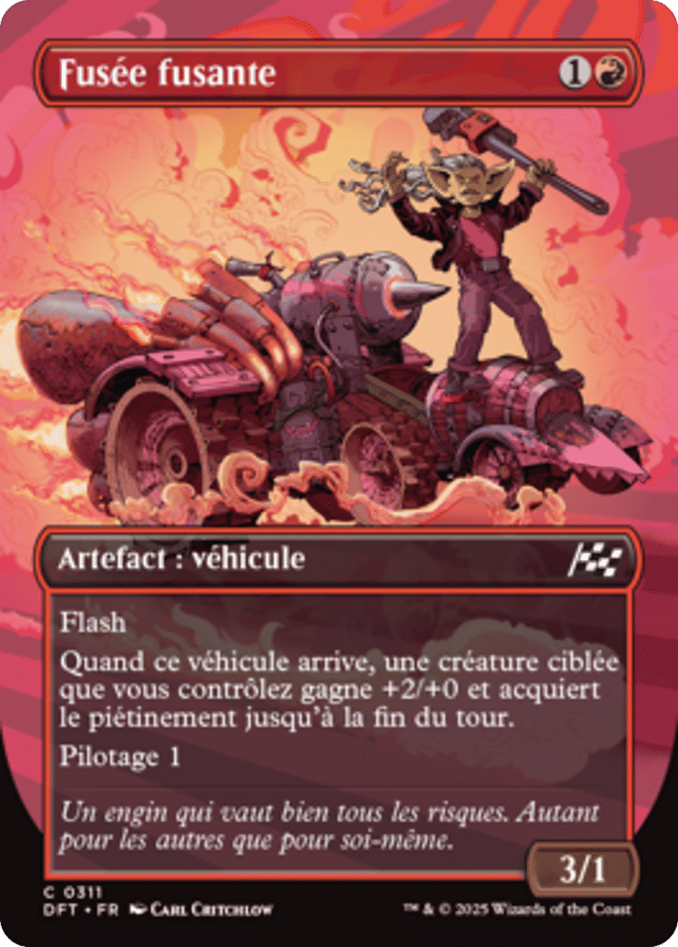 Fusée fusante — Aetherdrift — Magic: The Gathering