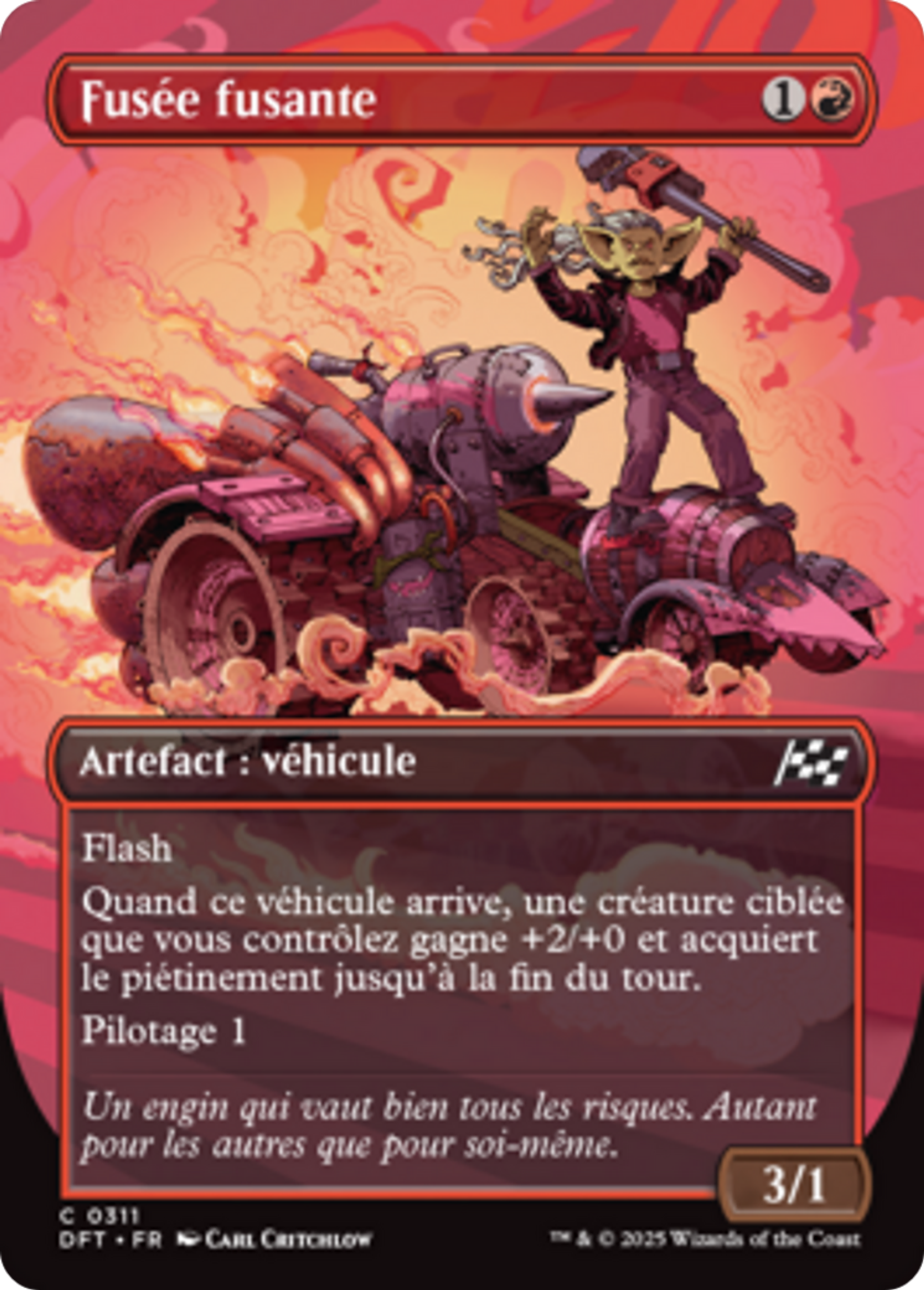 Fusée fusante — Aetherdrift — Magic: The Gathering