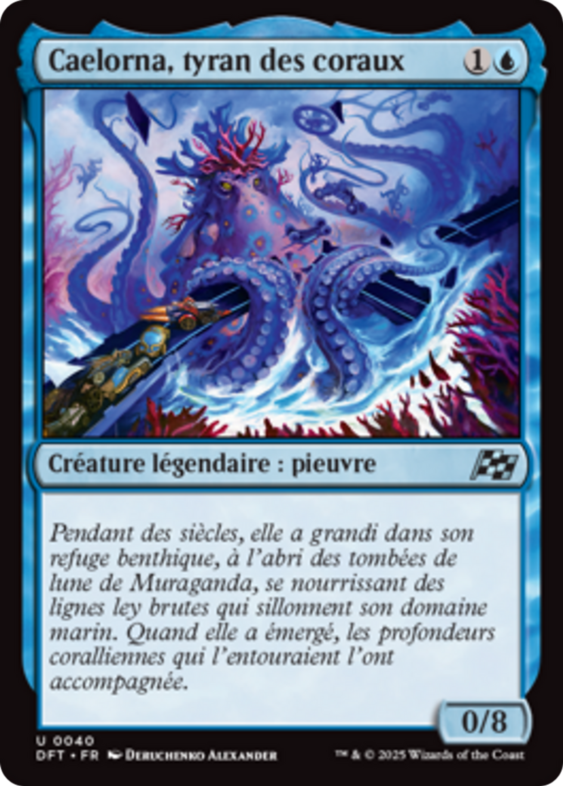 Caelorna, tyran des coraux — Aetherdrift — Magic: The Gathering