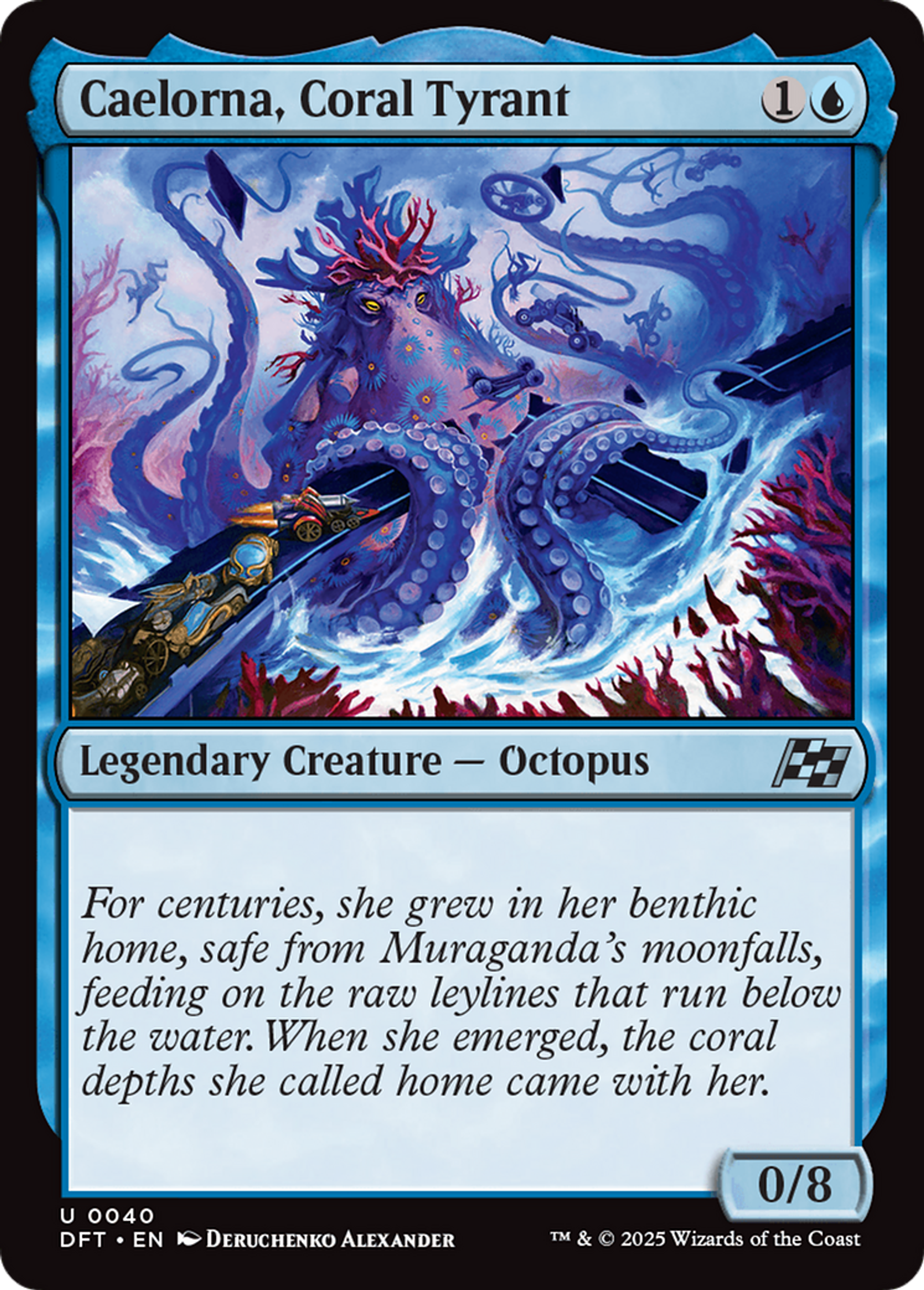 Caelorna, Coral Tyrant — Aetherdrift — Magic: The Gathering