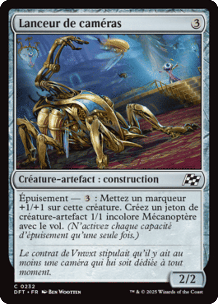 Lanceur de caméras — Aetherdrift — Magic: The Gathering