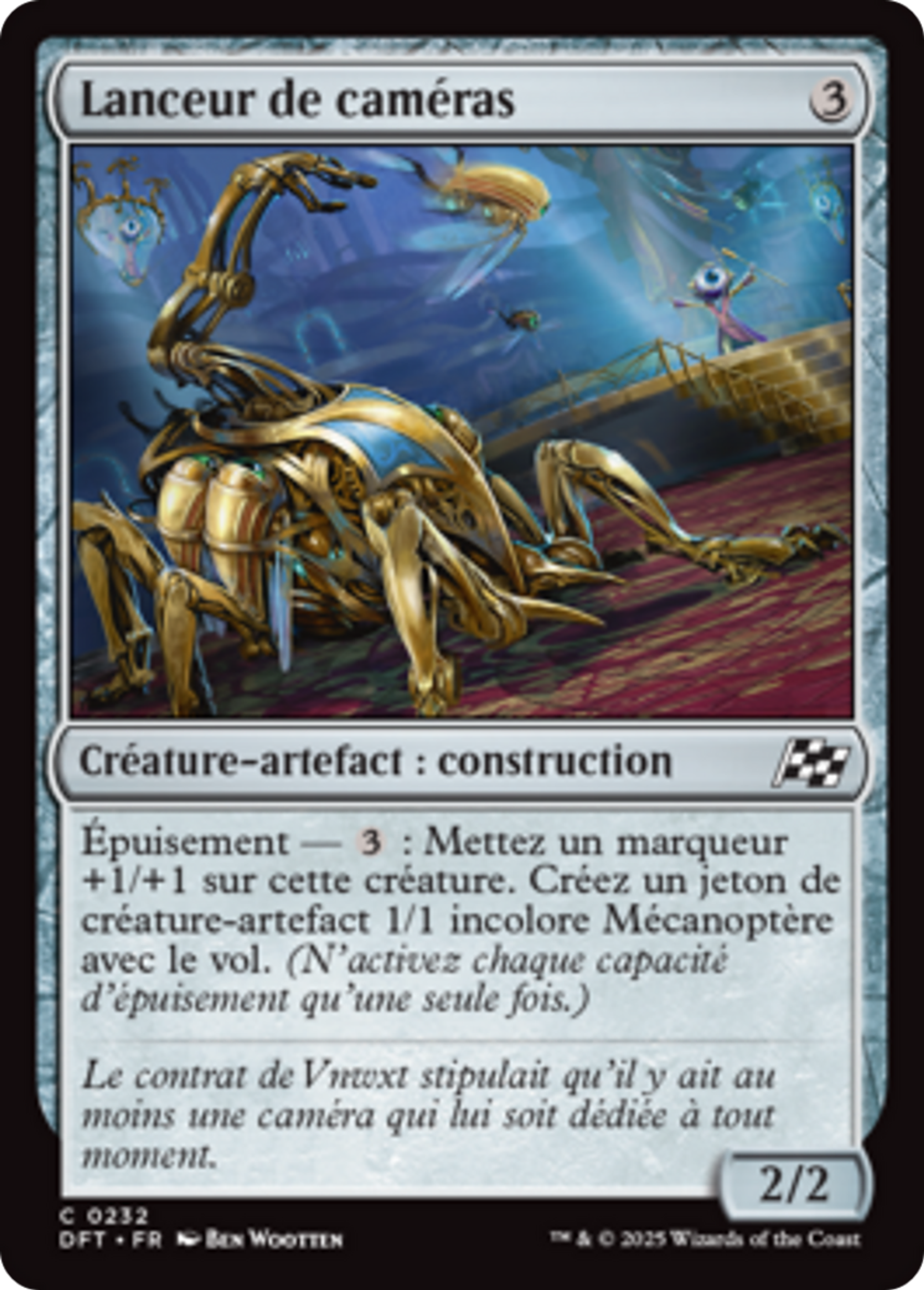 Lanceur de caméras — Aetherdrift — Magic: The Gathering
