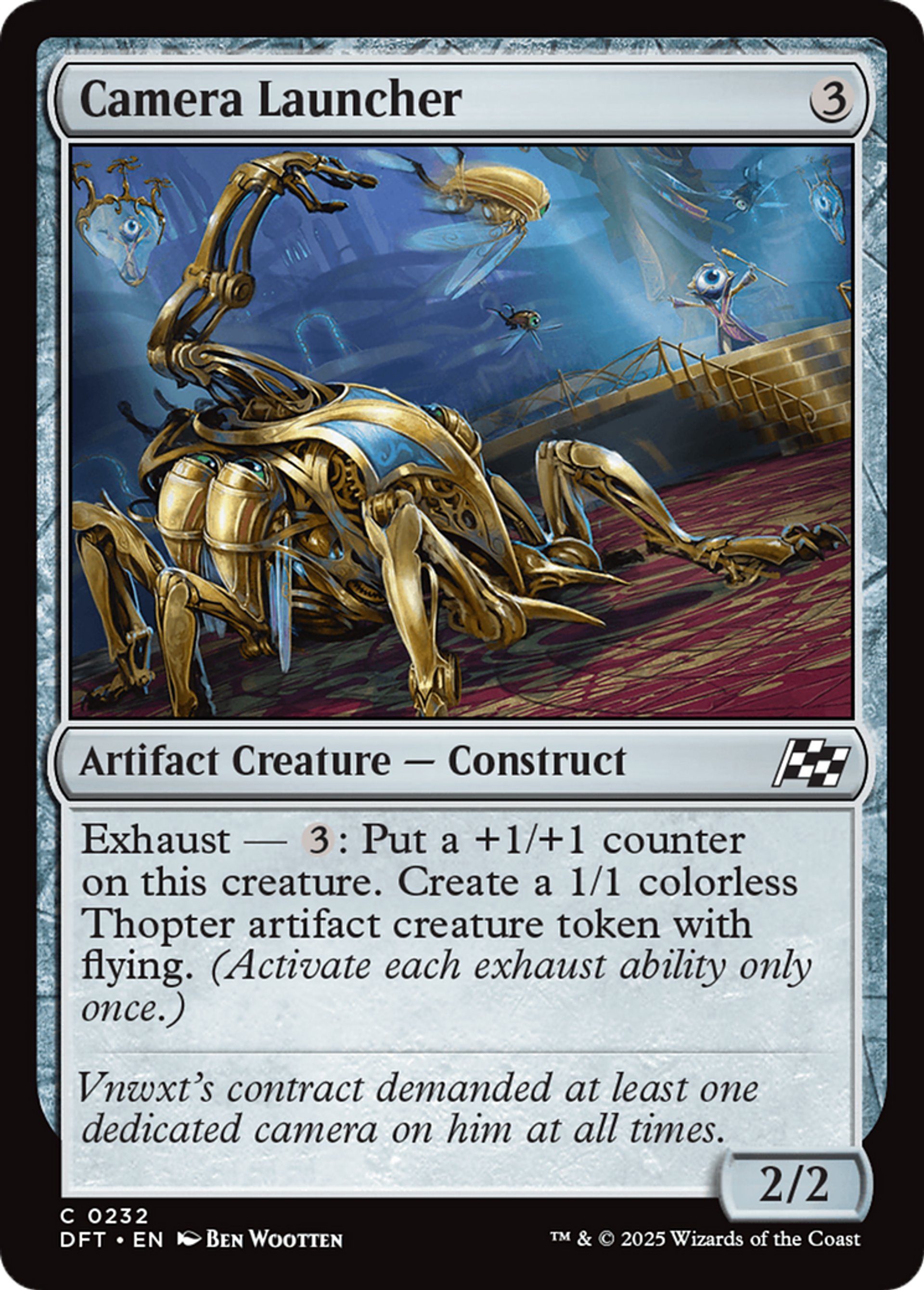 Camera Launcher — Aetherdrift — Magic: The Gathering