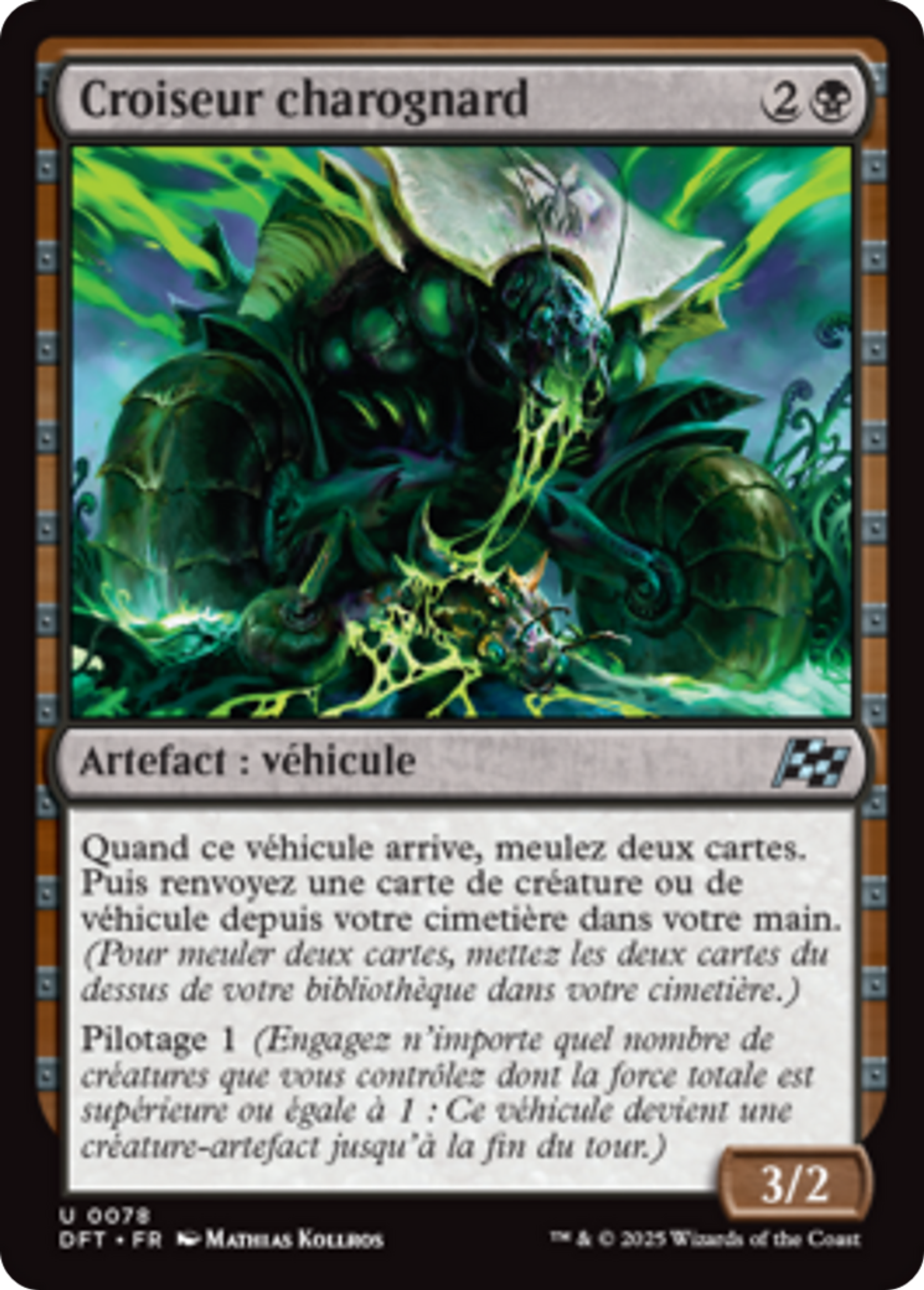 Croiseur charognard — Aetherdrift — Magic: The Gathering