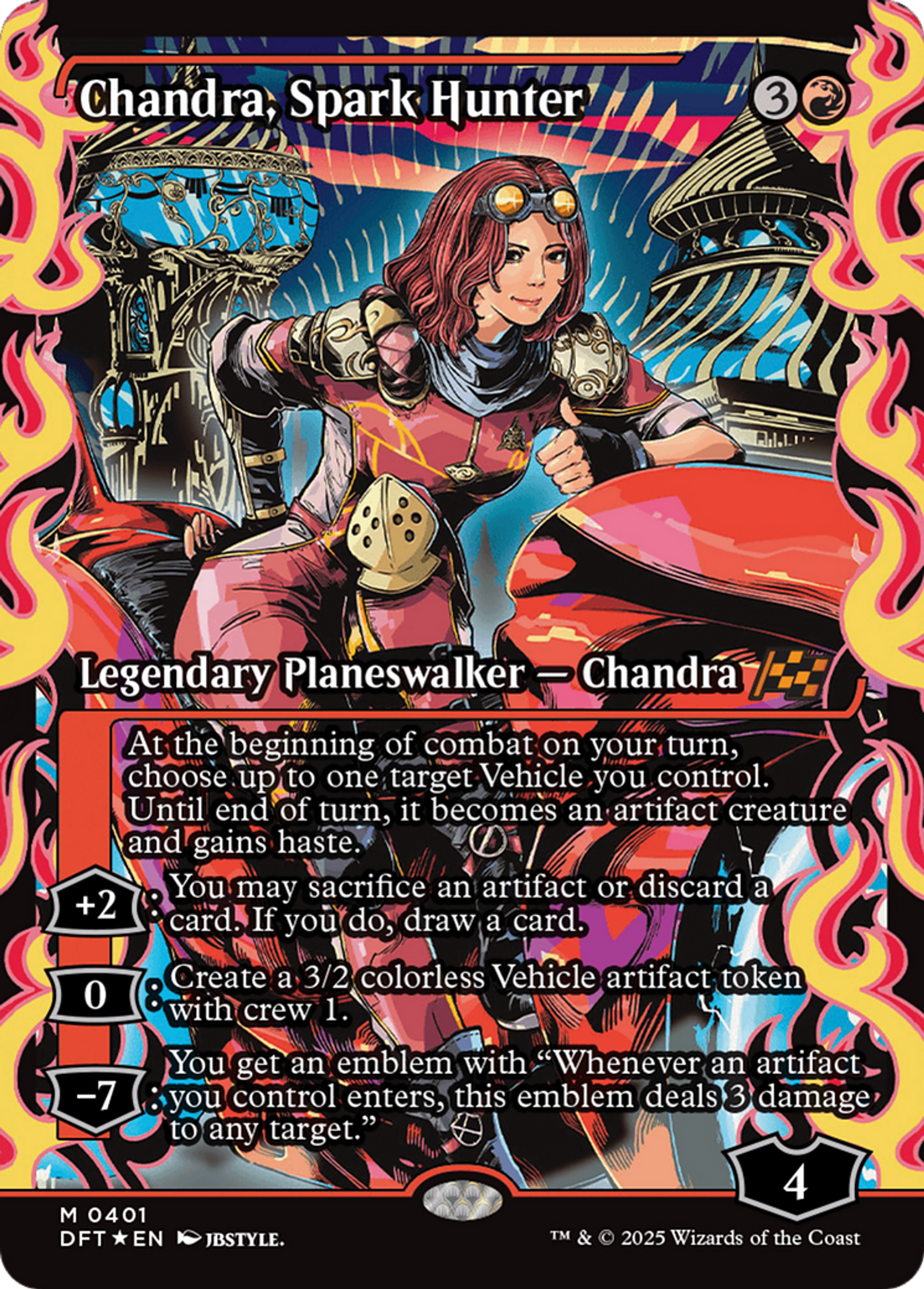 Chandra, Spark Hunter — Aetherdrift — Magic: The Gathering