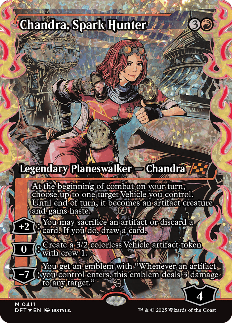 Chandra, Spark Hunter — Aetherdrift — Magic: The Gathering