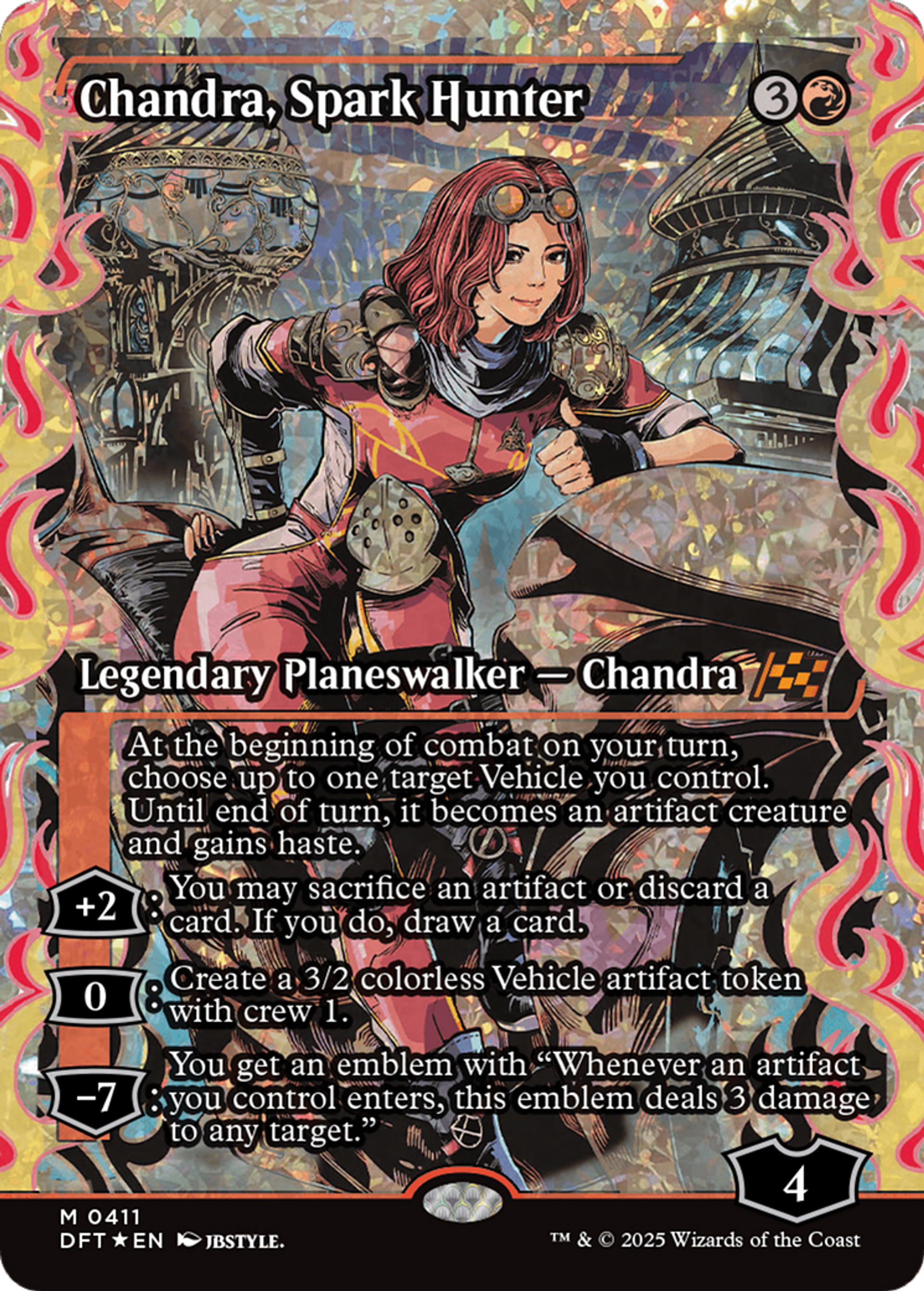 Chandra, Spark Hunter — Aetherdrift — Magic: The Gathering