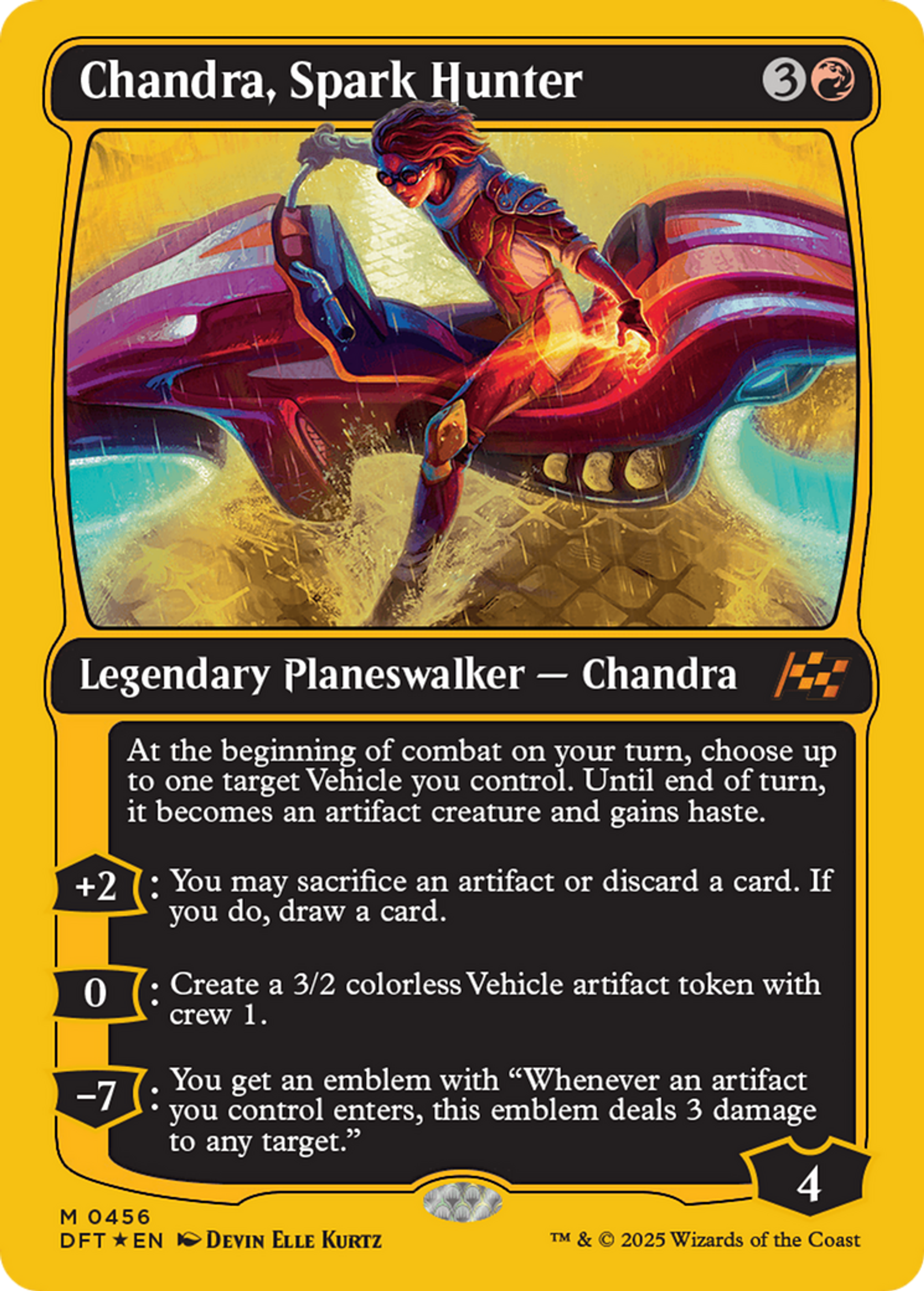 Chandra, Spark Hunter — Aetherdrift — Magic: The Gathering