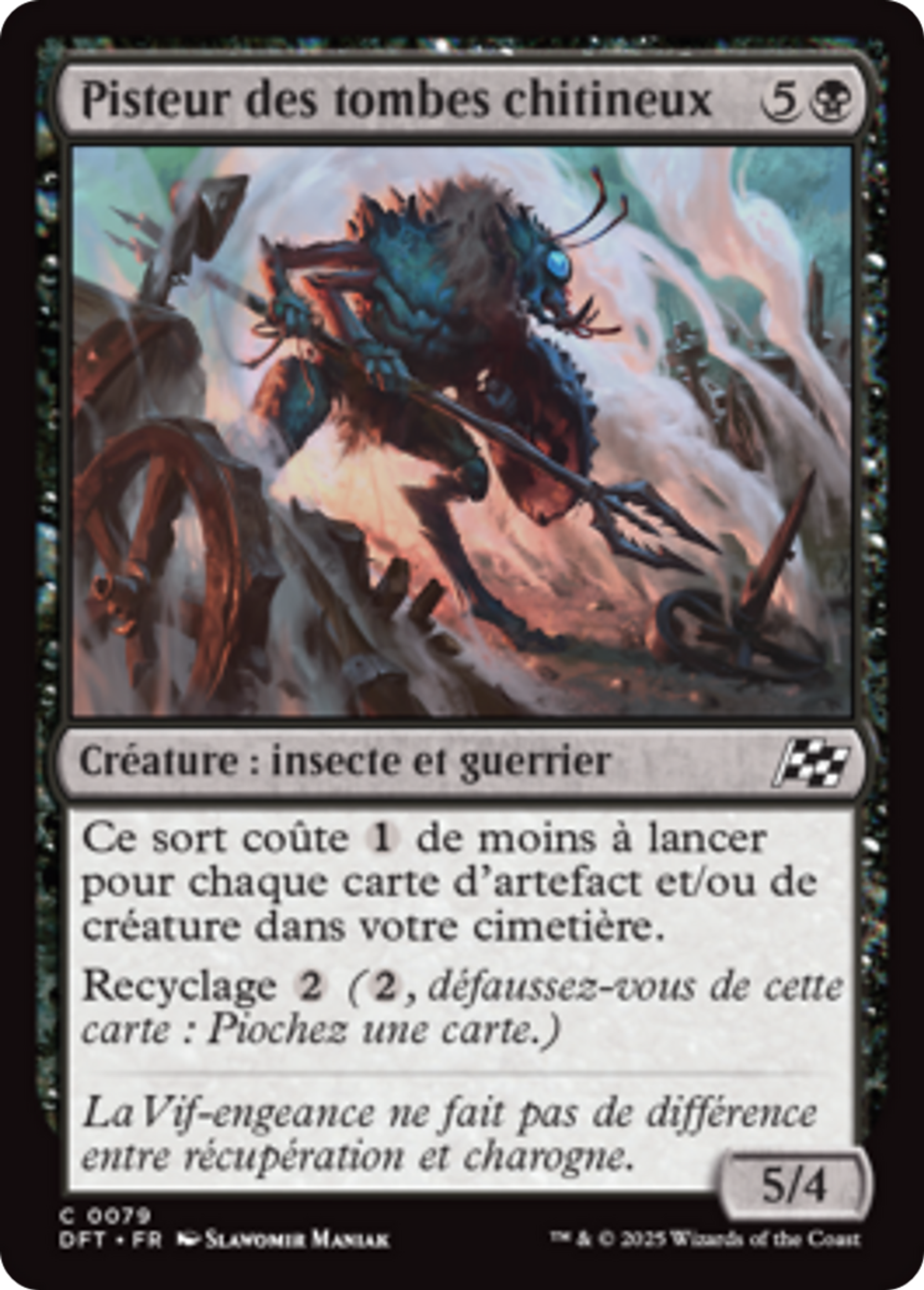 Pisteur des tombes chitineux — Aetherdrift — Magic: The Gathering