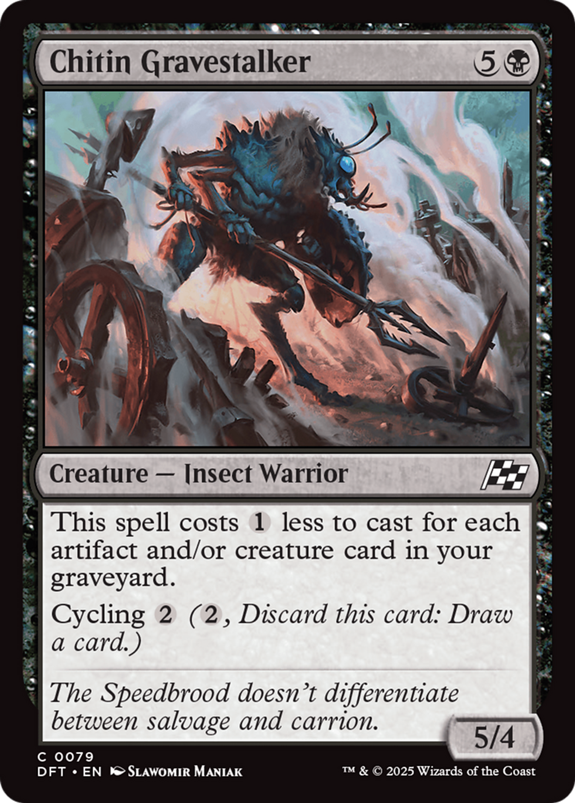 Chitin Gravestalker — Aetherdrift — Magic: The Gathering