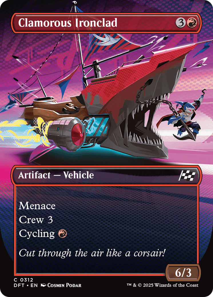 Clamorous Ironclad — Aetherdrift — Magic: The Gathering