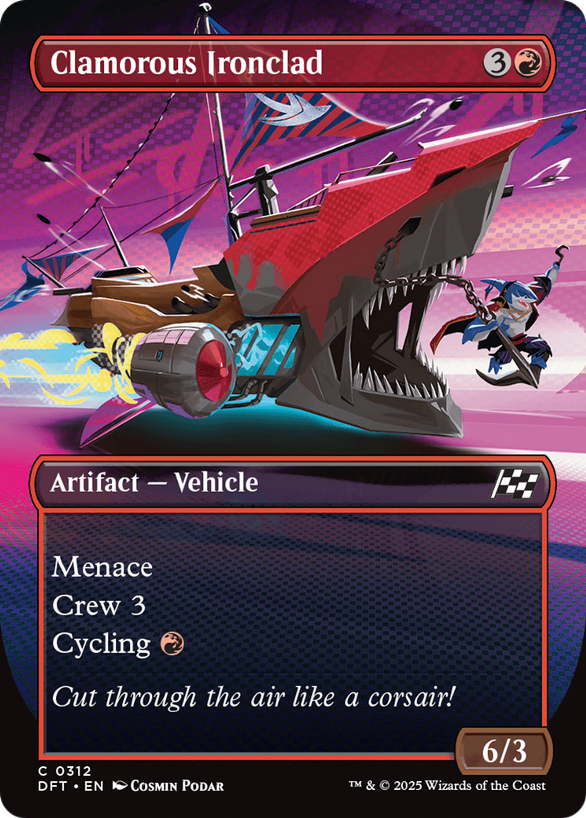 Clamorous Ironclad — Aetherdrift — Magic: The Gathering