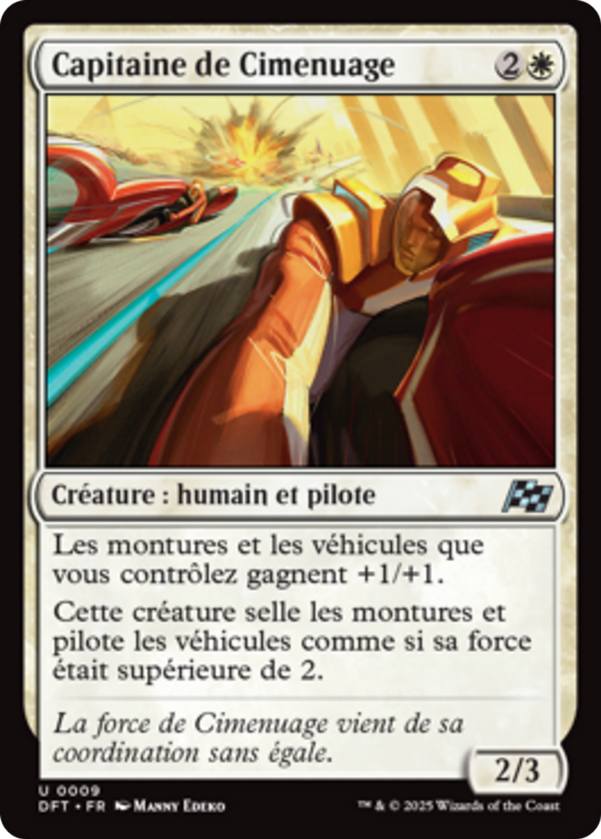 Capitaine de Cimenuage — Aetherdrift — Magic: The Gathering