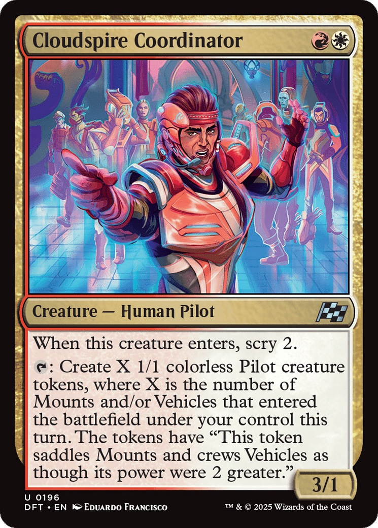 Cloudspire Coordinator — Aetherdrift — Magic: The Gathering