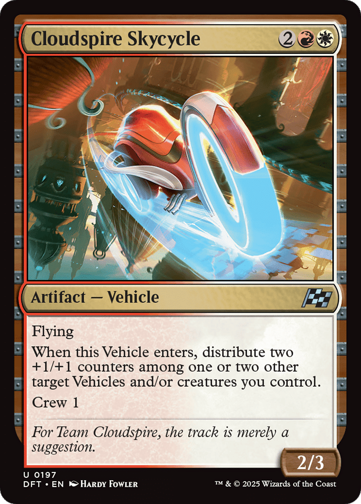 Cloudspire Skycycle — Aetherdrift — Magic: The Gathering