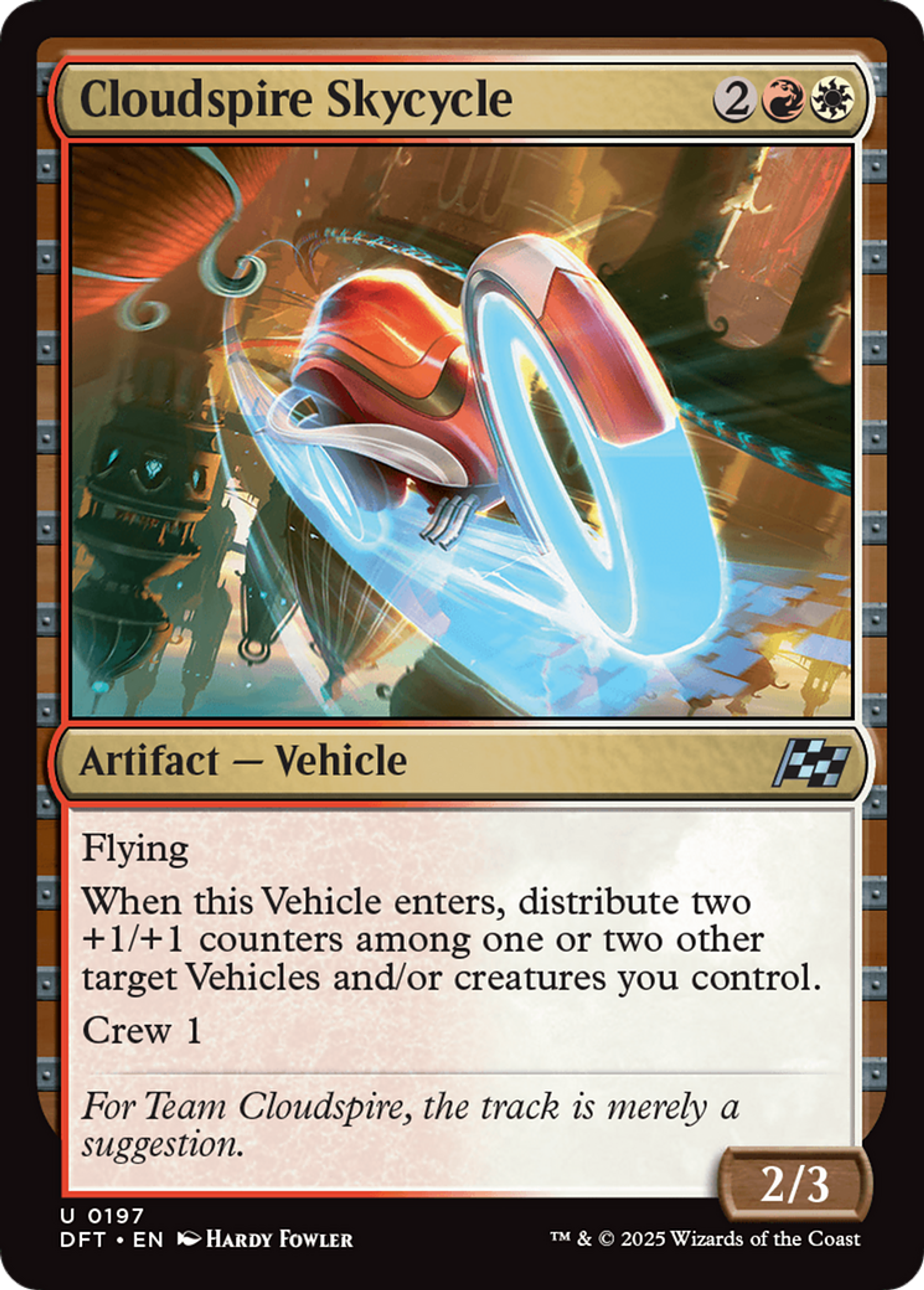 Cloudspire Skycycle — Aetherdrift — Magic: The Gathering