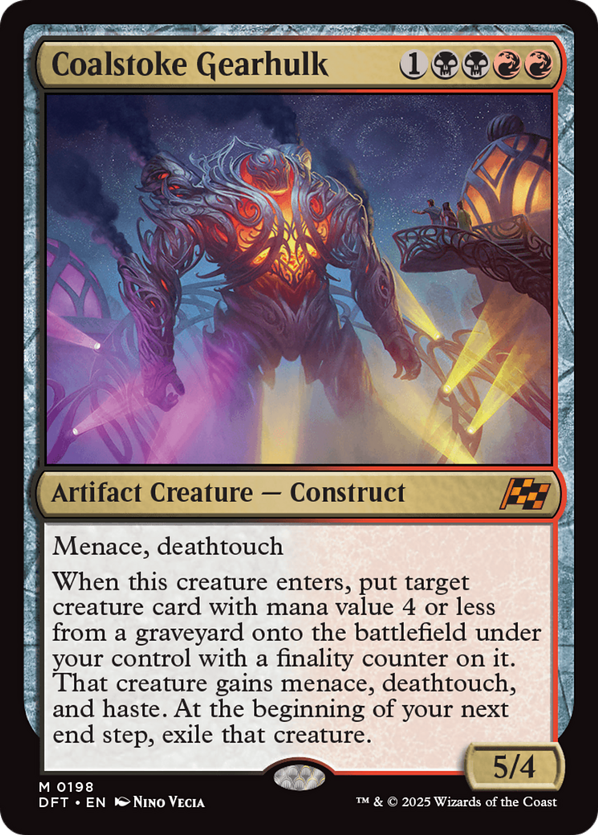 Coalstoke Gearhulk — Aetherdrift — Magic: The Gathering